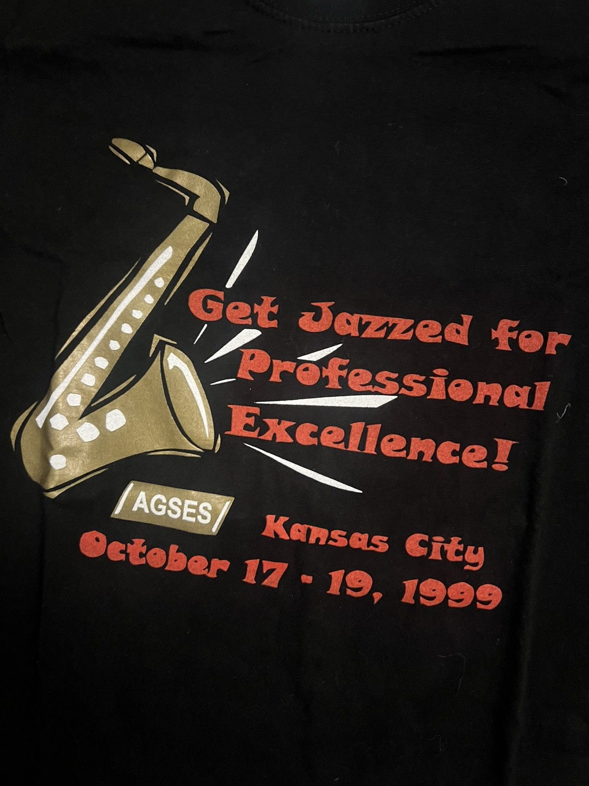 Vintage Vintage 1999 Kansas City Jazz Fest! Golden Ultra Cotton Size US L / EU 52-54 / 3 - 1 Thumbnail