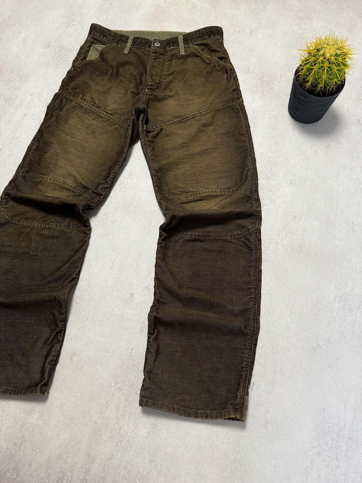 G-Star × If Six Was Nine × Japanese Brand Vintage G Star Raw Denim Pants Brown Baggy Y2K 90s Japanese Size US 30 / EU 46 - 8 Thumbnail