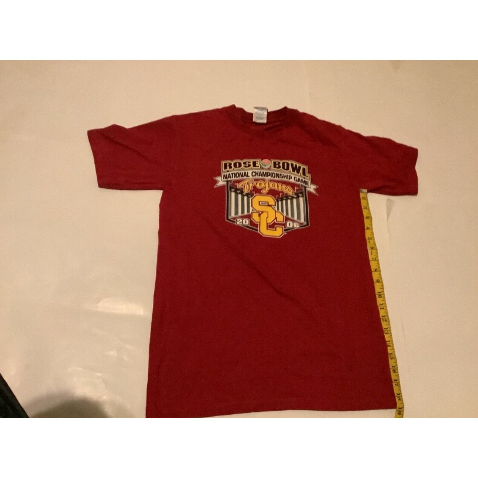 Other USC TROJANS 2006 Rose Bowl Championship T-shirt Men’s Sl Size US S / EU 44-46 / 1 - 5 Thumbnail