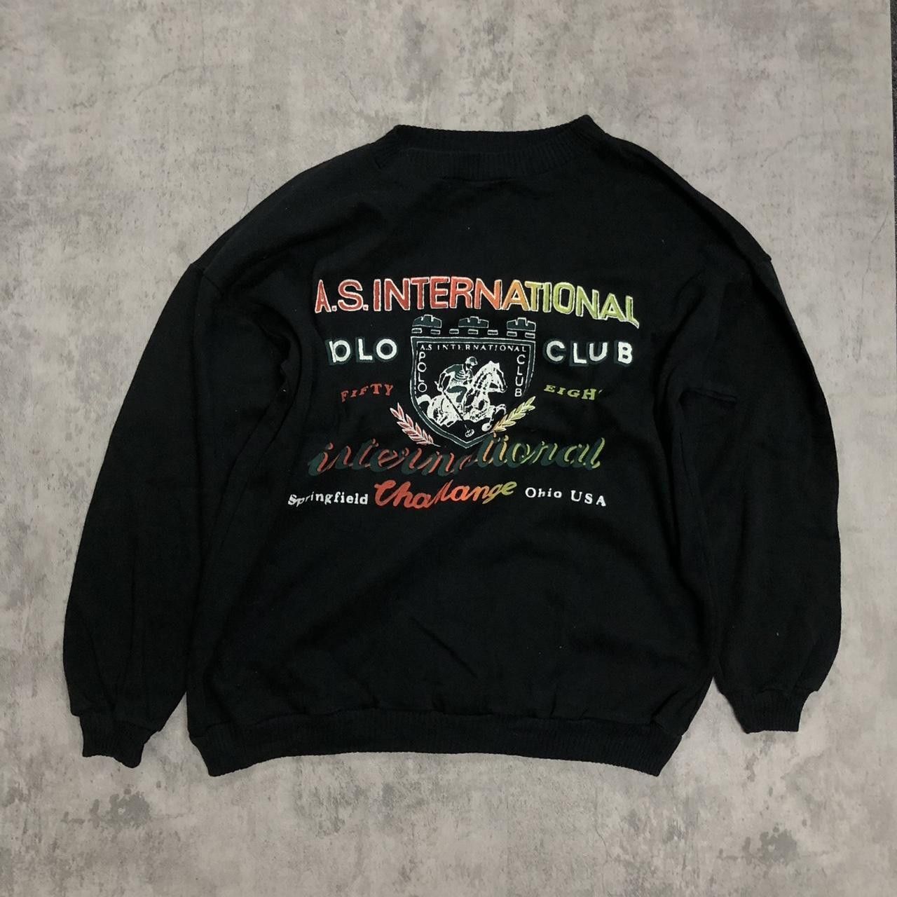 Other Black & multi-coloured vintage 90s Polo Club Size US M / EU 48-50 / 2 - 1 Thumbnail