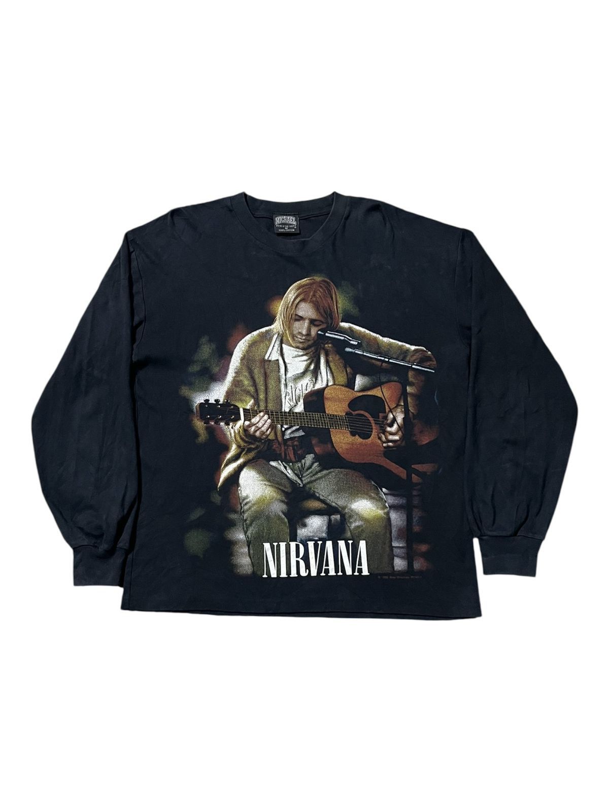 Nirvana Vintage 90s Nirvana Size US M / EU 48-50 / 2 - 1 Thumbnail