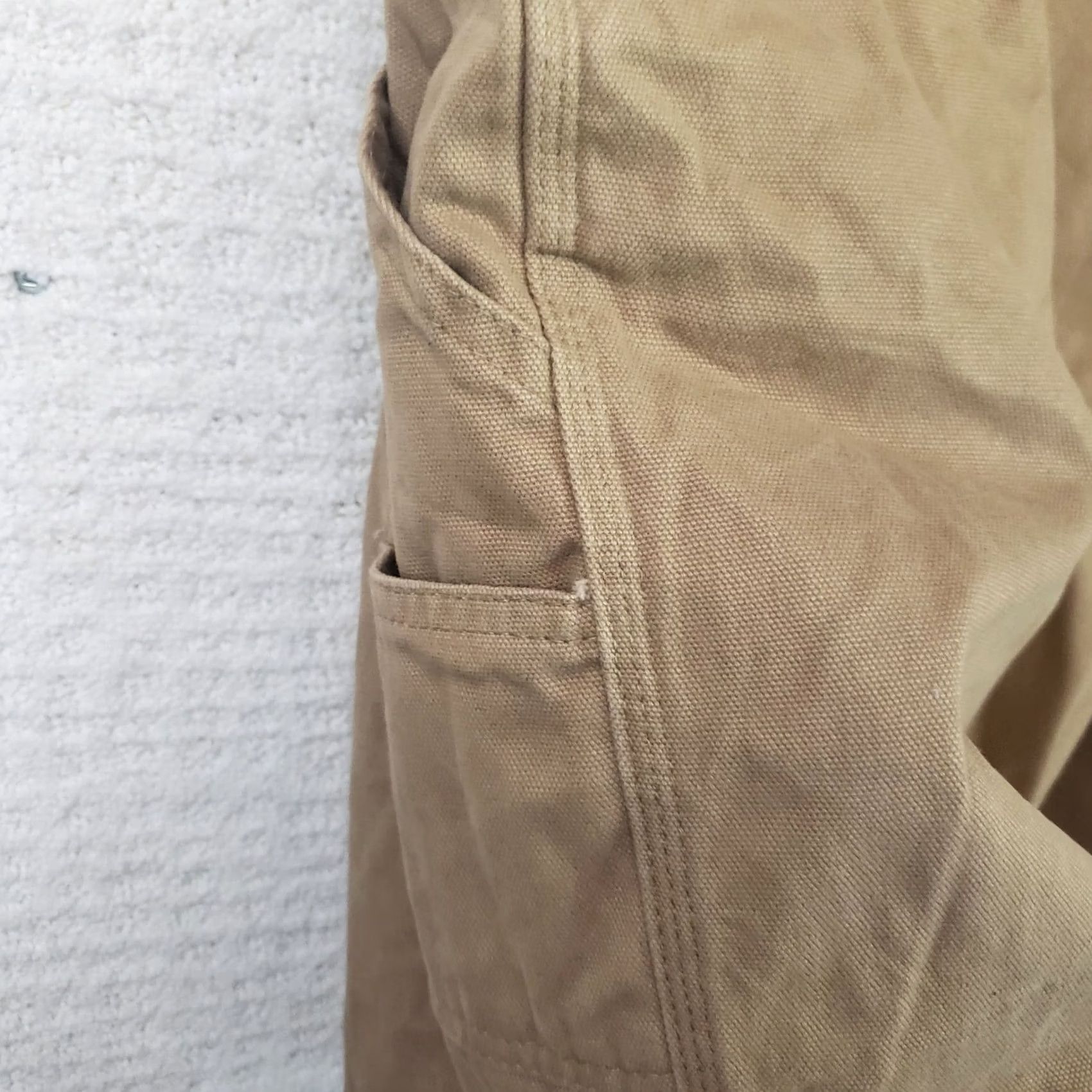 Vintage Jesse James Workwear Shorts Men's Regular Fit Brown Canvas Cargo Pocket 40x10 Workwear Size US 40 / EU 56 - 5 Thumbnail