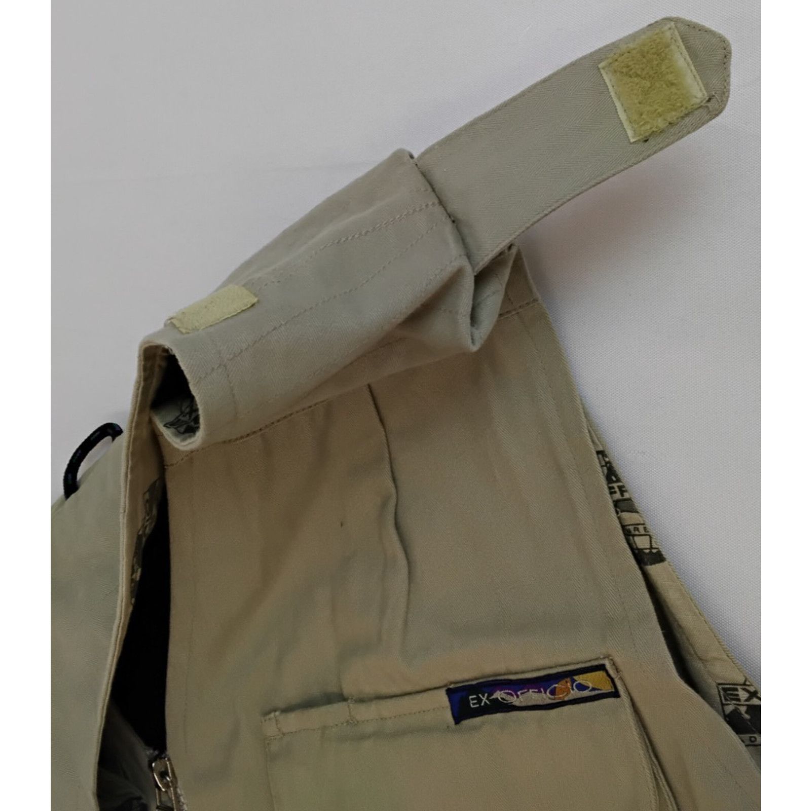ExOfficio Ex Officio Cargo Utility Vest Men's L Khaki Hunting Fishing Size US L / EU 52-54 / 3 - 5 Thumbnail