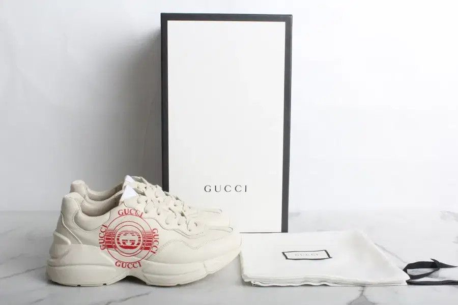 Gucci Gucci Rhyton Logo Sneakers Size US 6 / IT 36 - 1 Thumbnail
