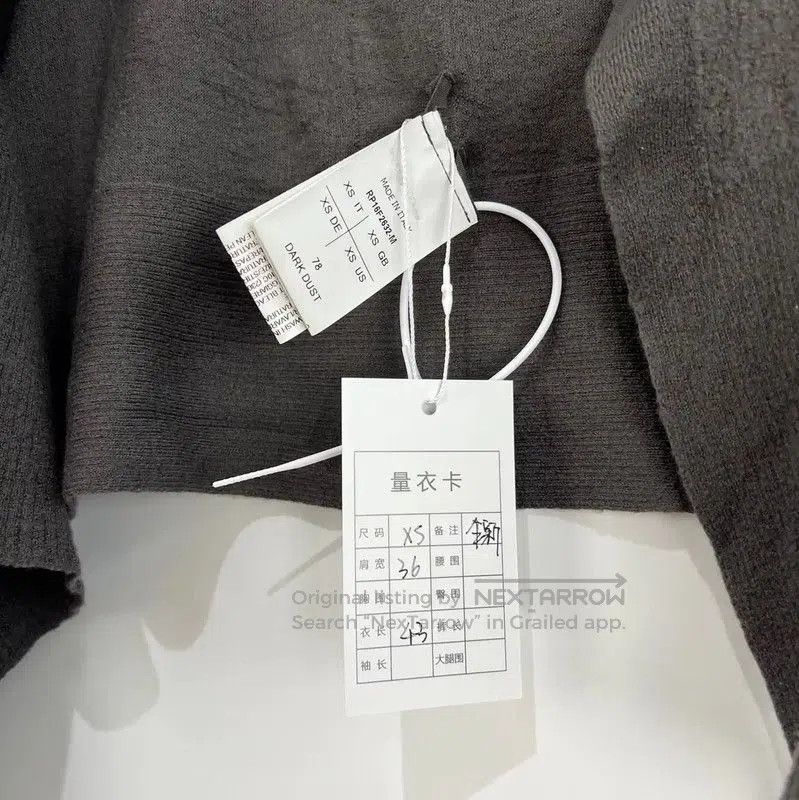 Rick Owens Rick Owens Brown Wool Women's Cardigan . Size XS / US 0-2 / IT 36-38 - 5 Thumbnail