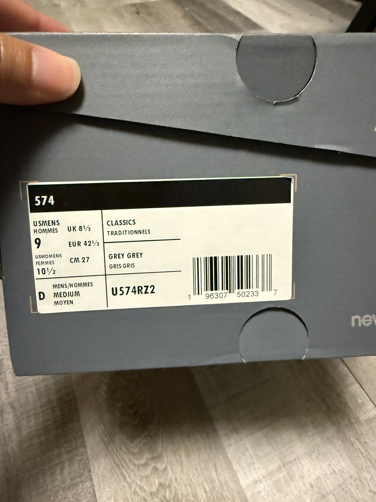 New Balance New Balance 574 “Light Gray” – Size 9 – Classic Suede & Mesh Size US 9 / EU 42 - 7 Thumbnail