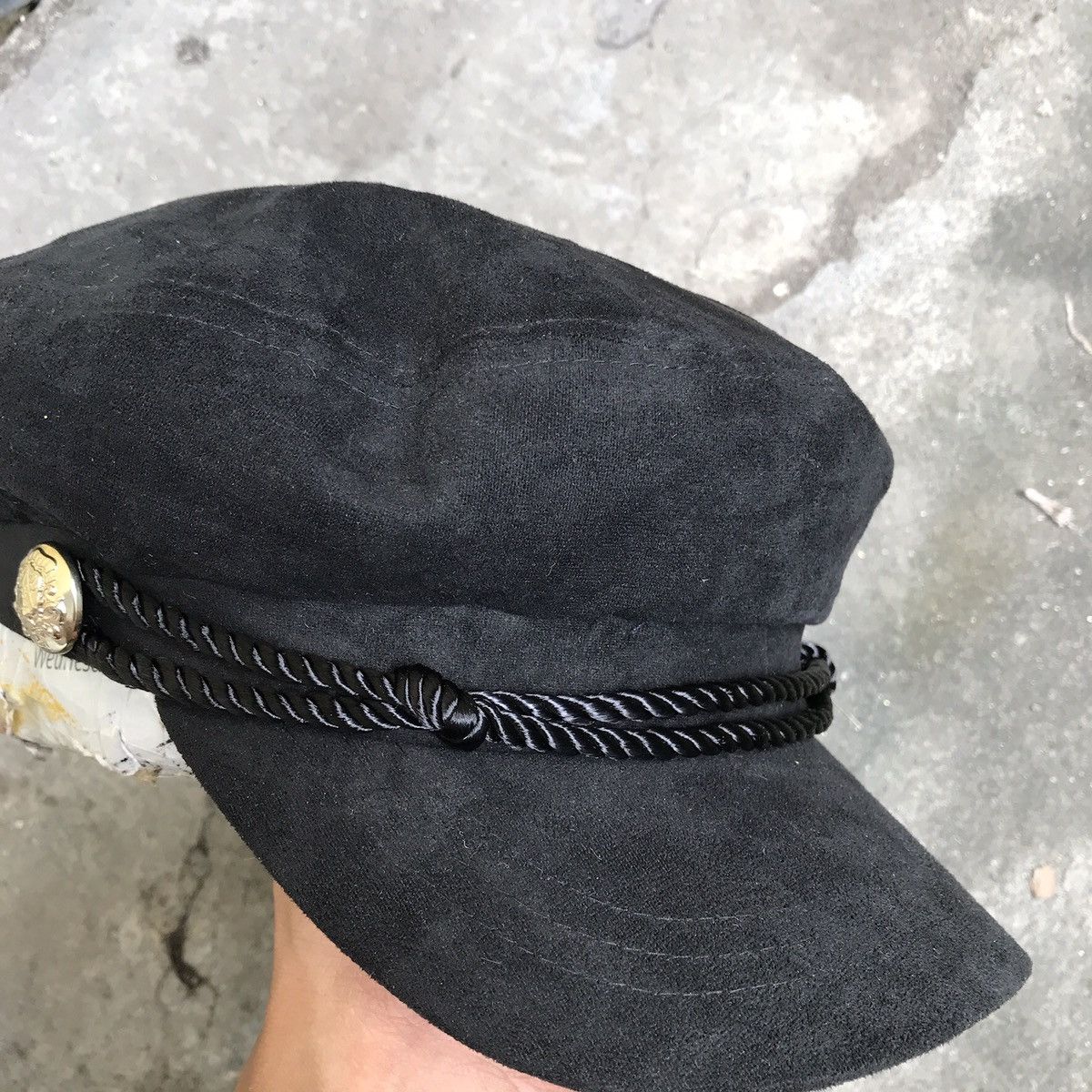 Vintage Sailor Hat with Rope Size 36 - 6 Thumbnail