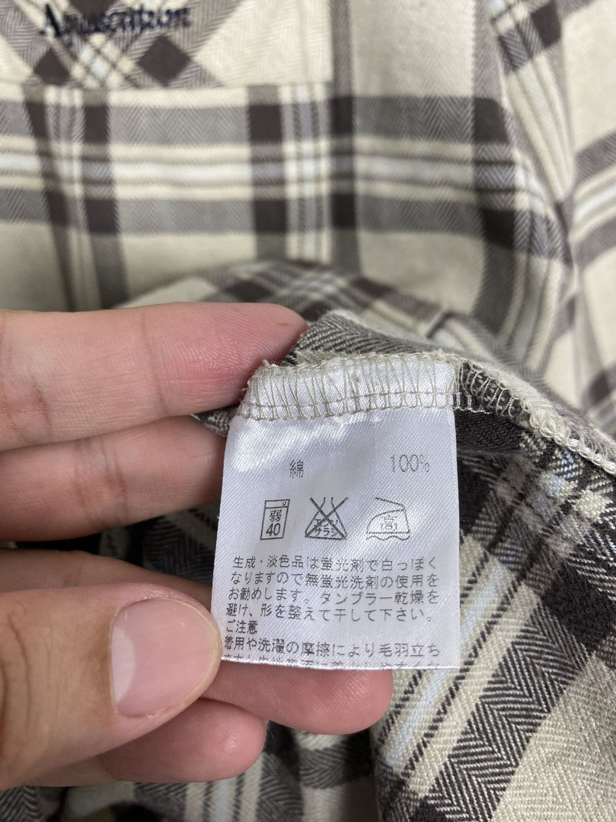 Aquascutum Rare‼️ Aquascutum Shirt Novacheck Made in Japan Size US M / EU 48-50 / 2 - 6 Thumbnail