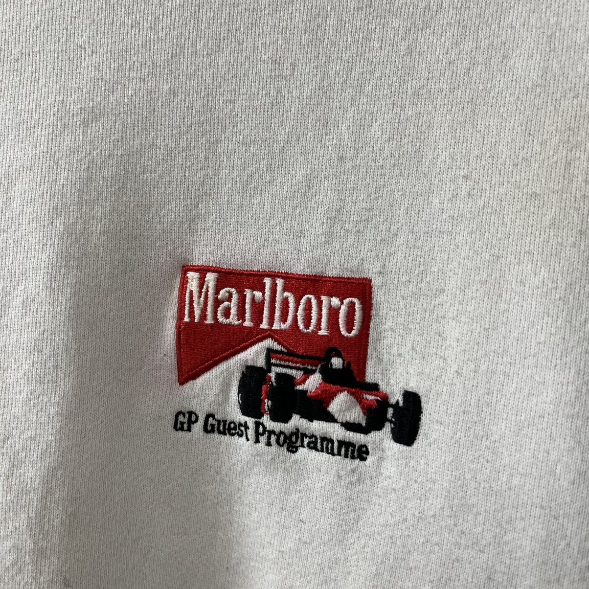 Marlboro Marlboro vintage sweatshirt white Size US L / EU 52-54 / 3 - 5 Thumbnail