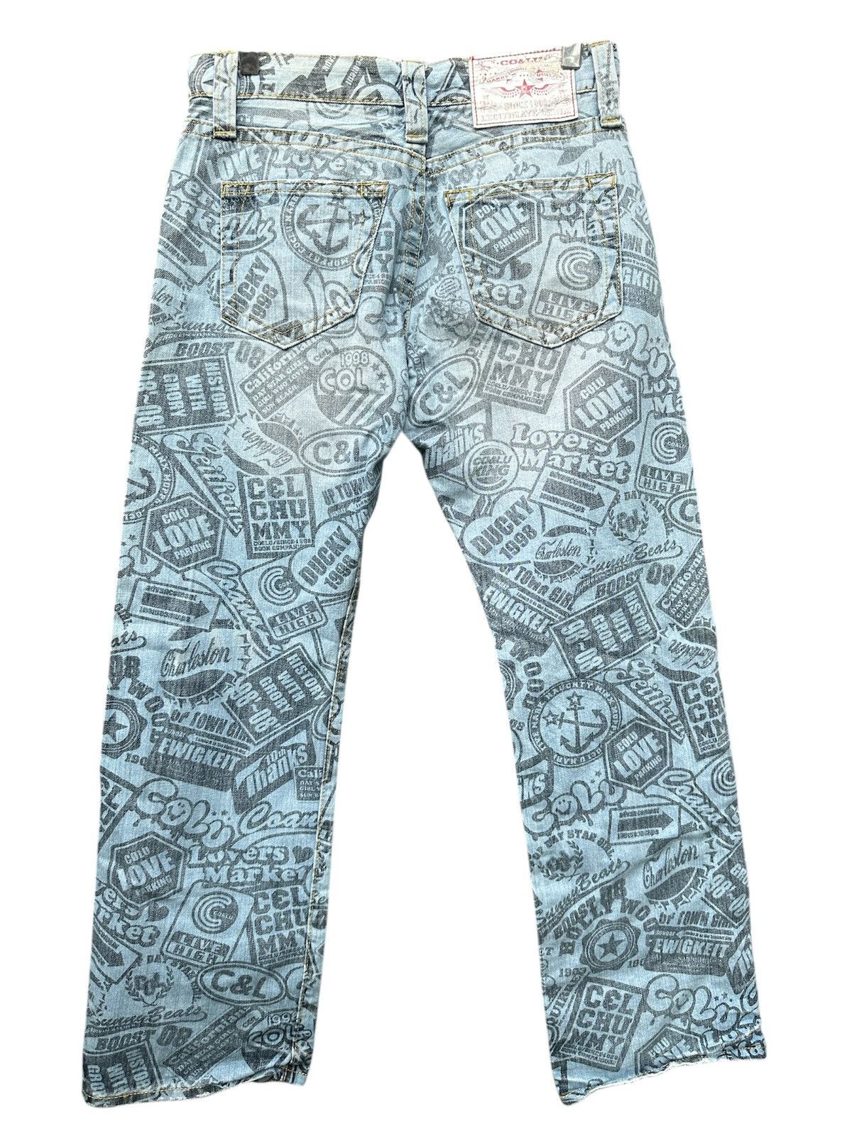 Hysteric Glamour 🔥🔥🔥Co&Lu Full Printed Denim Jeans Size US 30 / EU 46 - 2 Thumbnail