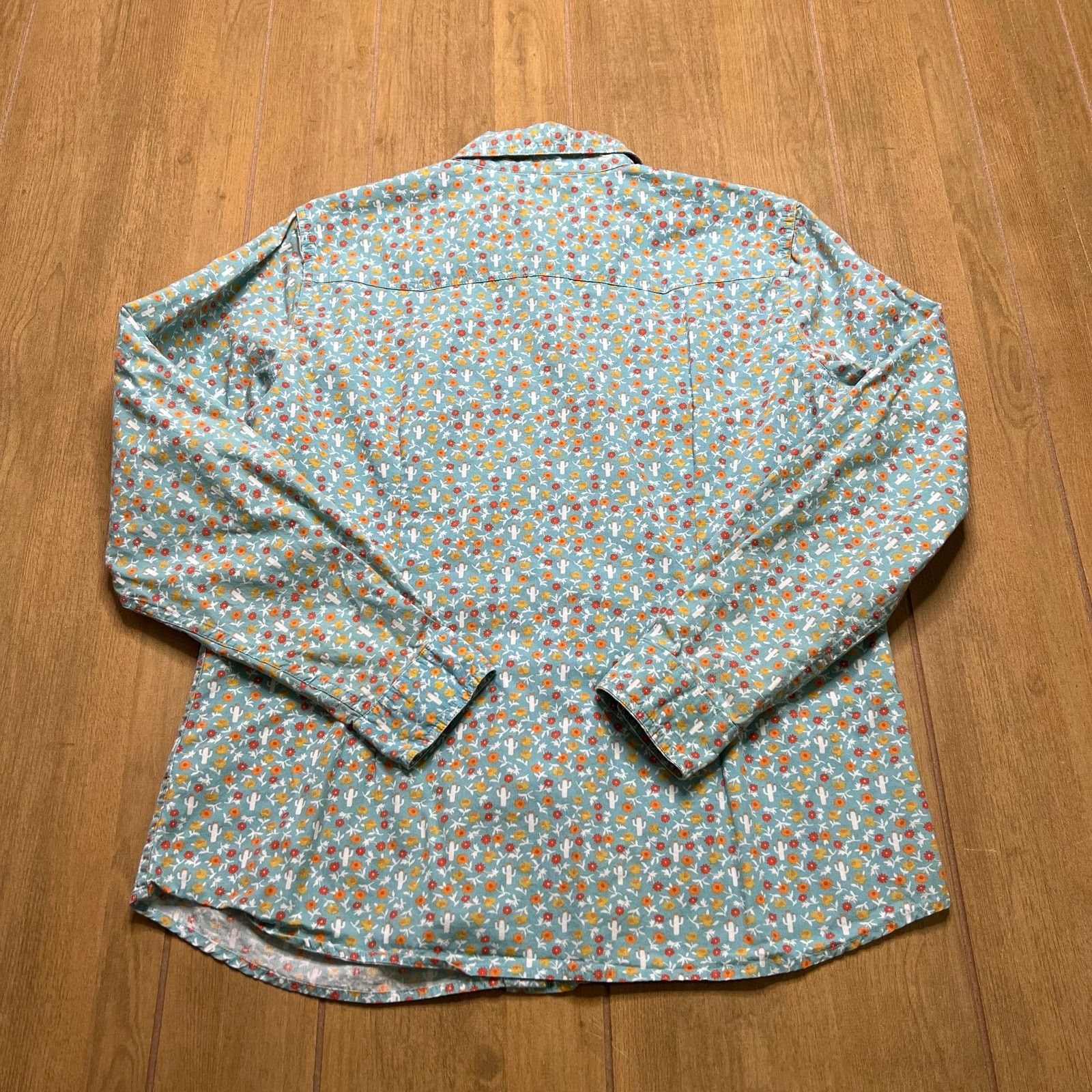 Panhandle Slim Panhandle Slim Western Shirt Women Large Floral Cactus boho Size L / US 10 / IT 46 - 9 Thumbnail