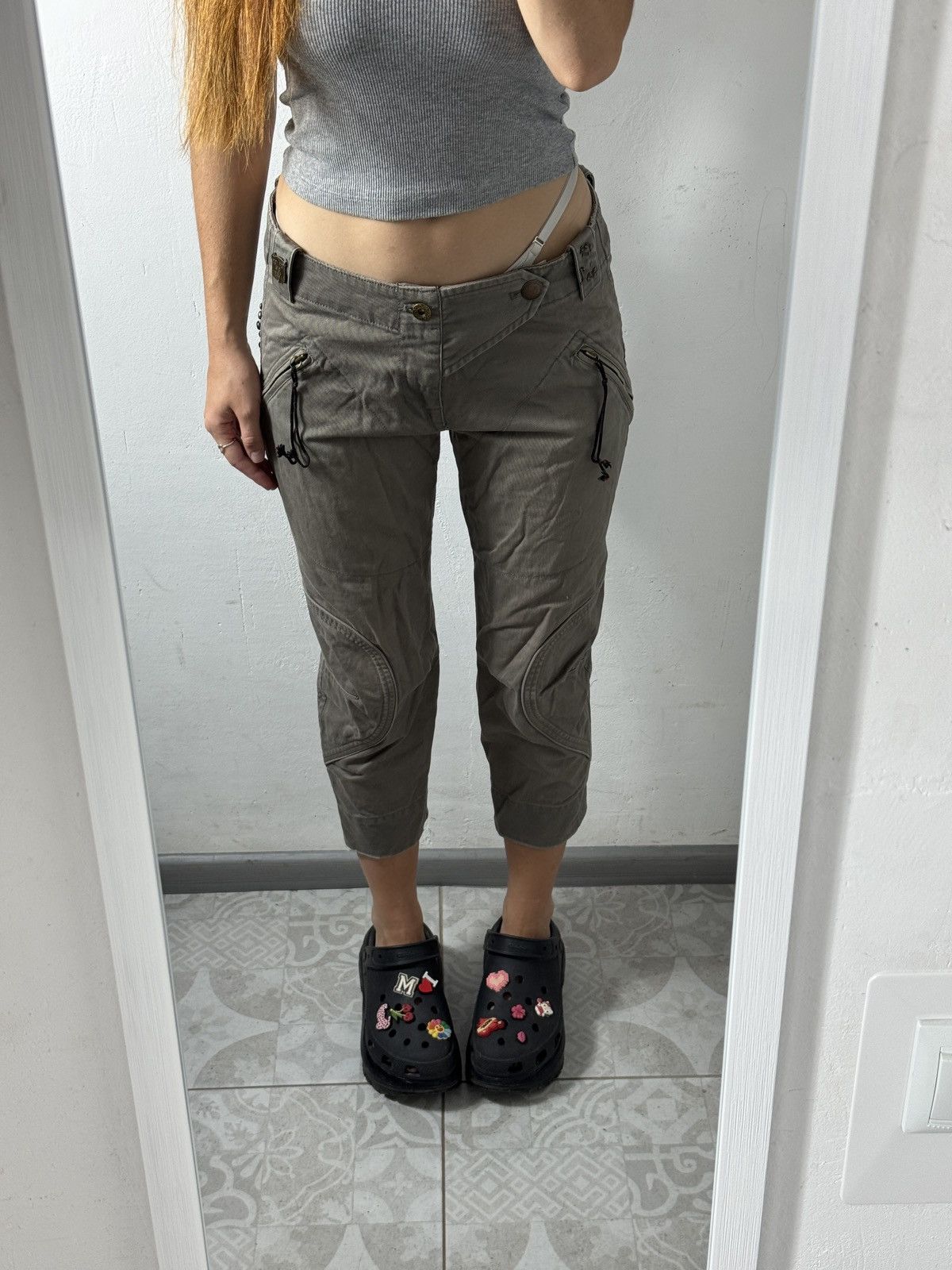 Diesel VINTAGE DIESEL 2000s BREECHES Size 27" / US 4 / IT 40 - 1 Thumbnail