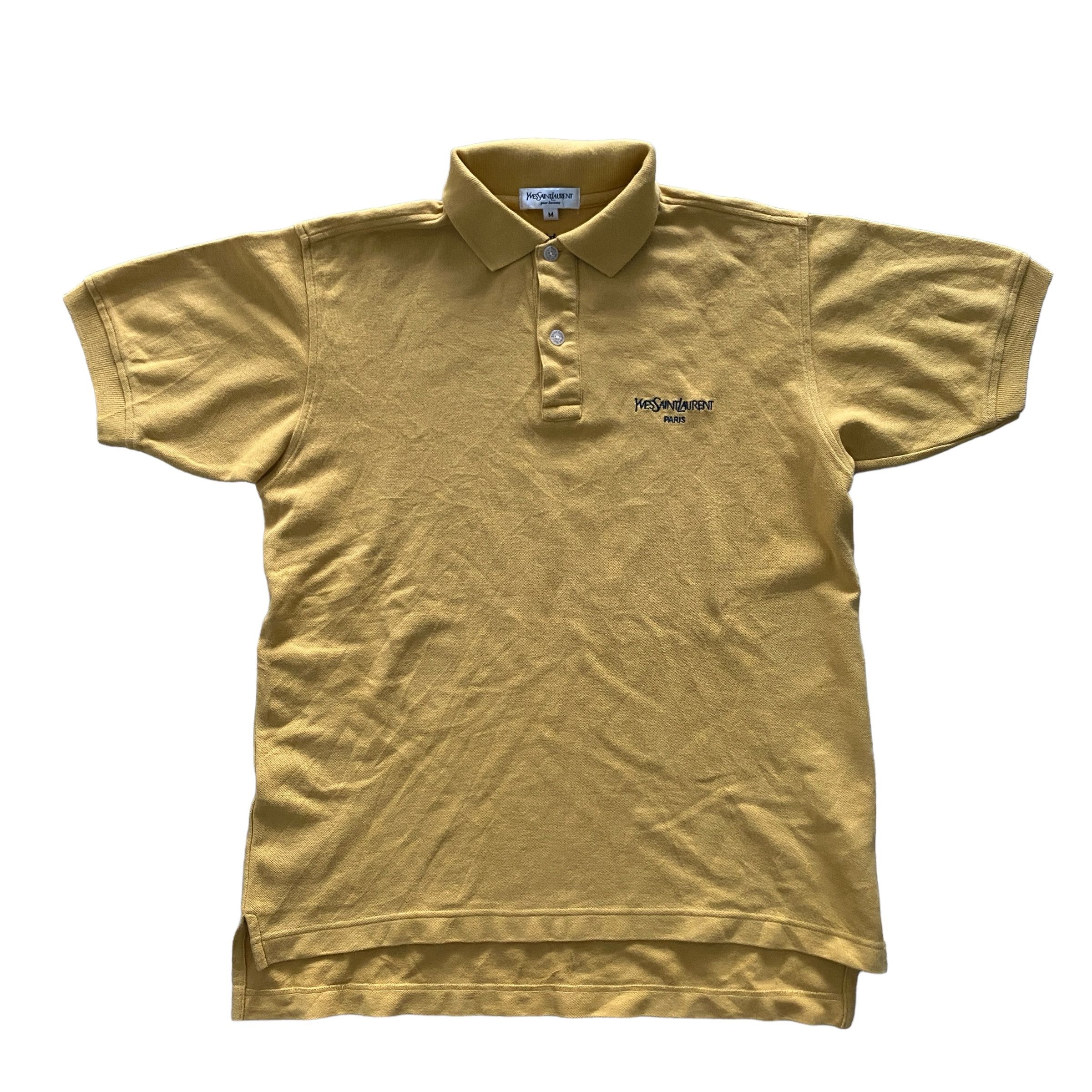 Yves Saint Laurent Vintage Yves Saint Laurent Polo Shirt Size US M / EU 48-50 / 2 - 1 Thumbnail