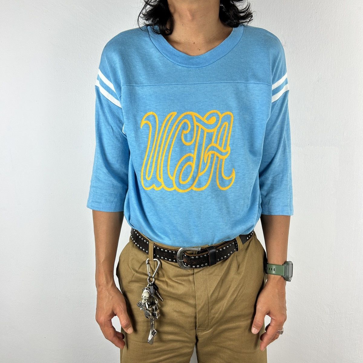 Vintage 1990s UCLA Raglan Top Size US L / EU 52-54 / 3 - 1 Thumbnail