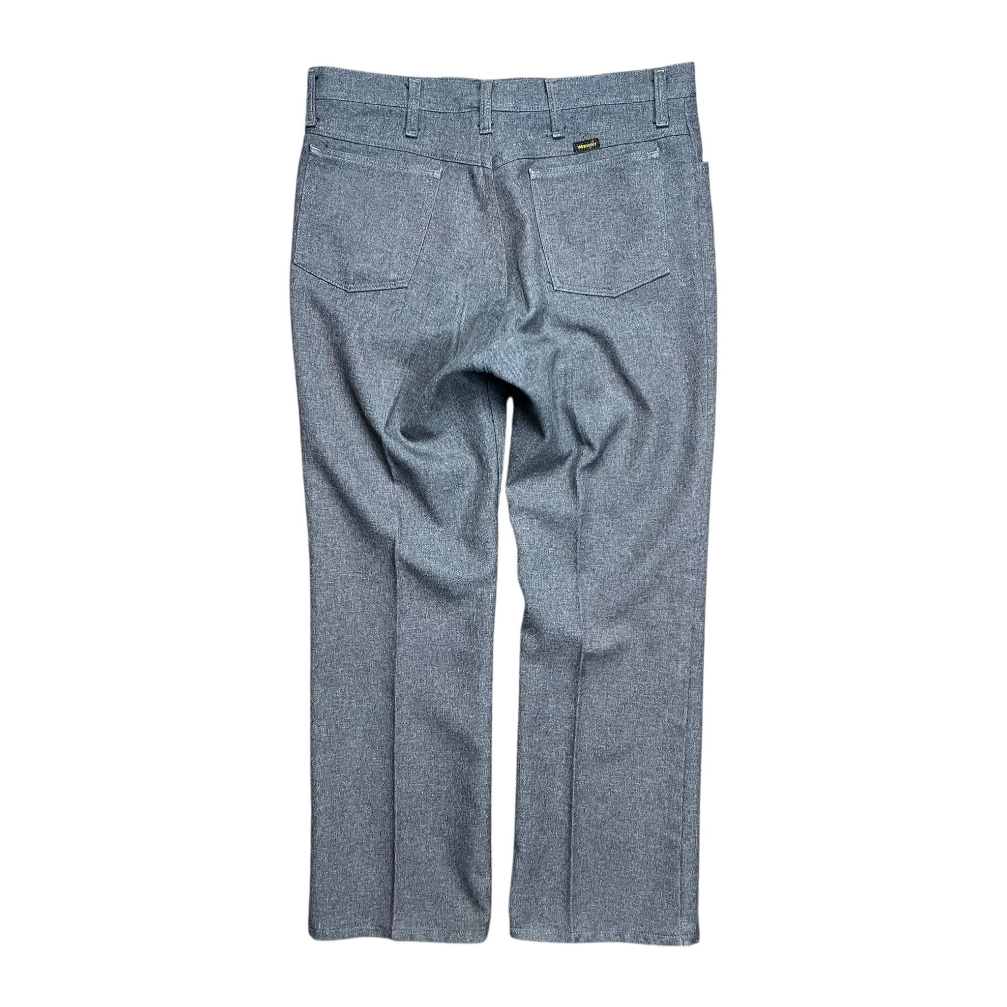 Wrangler Vintage Wrangler Wrancher Mottled Grey Bootcut Pants - 37” Size US 37 - 4 Thumbnail