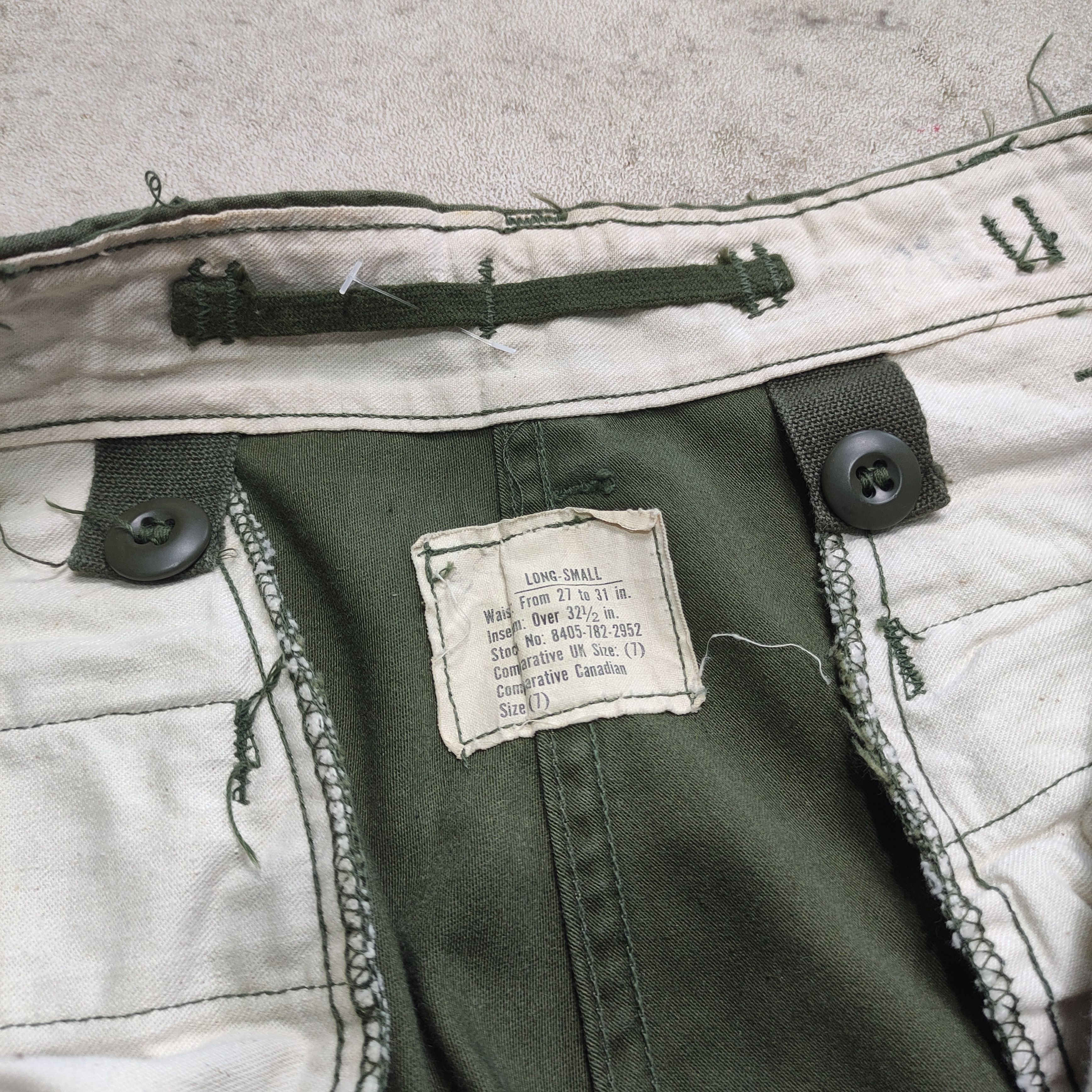 Buzz Rickson's Vintage M-65 Field Cargo Pants — Winfield MFG Size US 31 - 11 Thumbnail