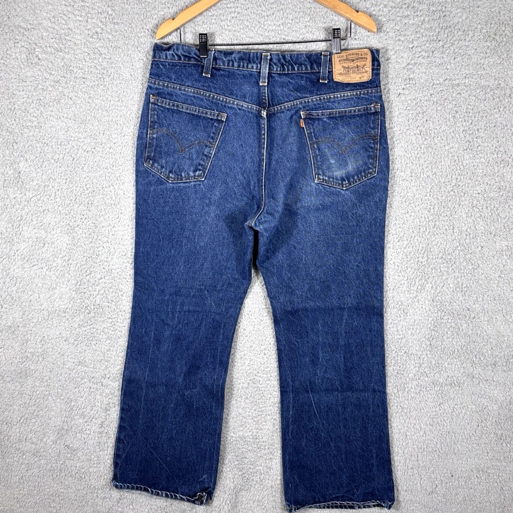 Levi's VINTAGE Levi's 517 Jeans 36x30 Bootcut 1980s 80s Made USA Size US 36 / EU 52 - 2 Thumbnail