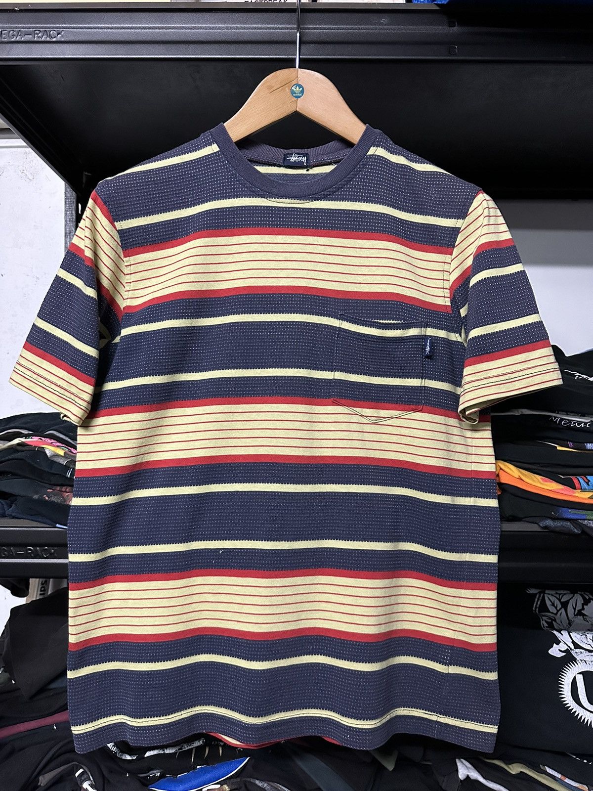 Skategang × Stussy × Vintage Vintage 80s Stussy Pocket Stripe 