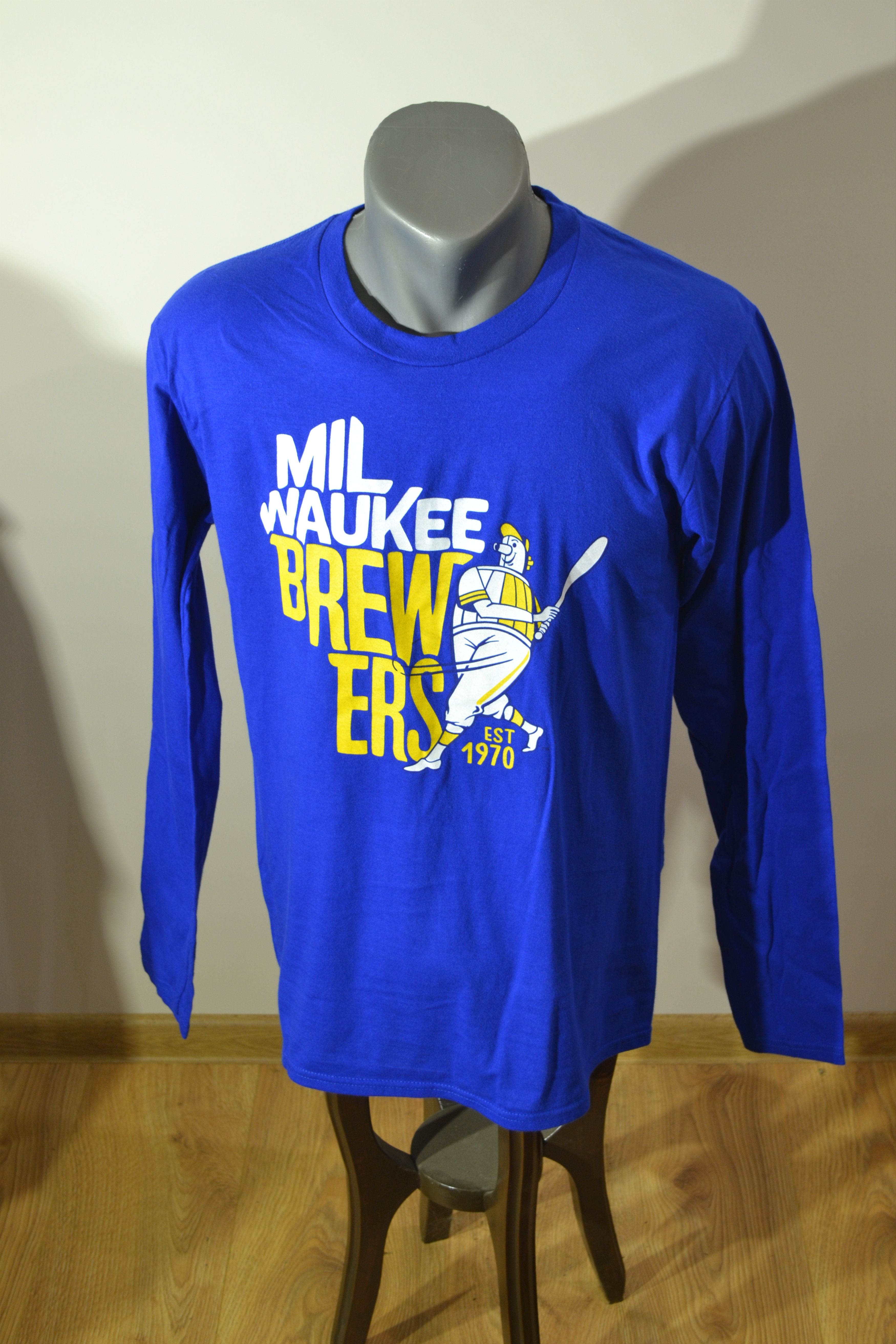 Port & Company Rare Vintage Milwaukee Brewers x Chevrolet T-Shirt Size US M / EU 48-50 / 2 - 2 Thumbnail