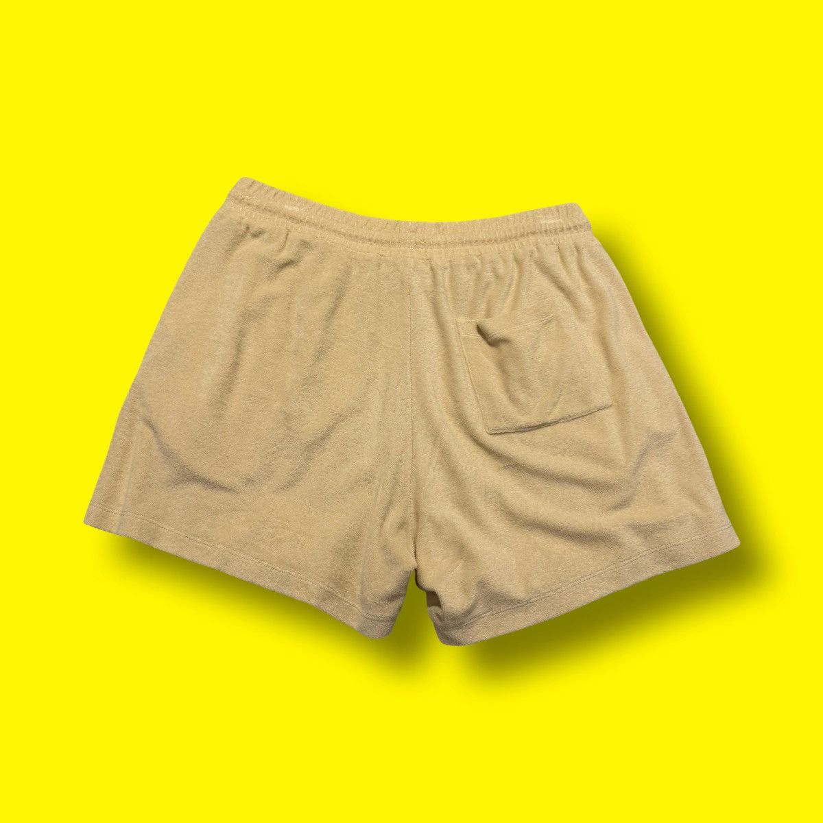 Asos ASOS Shorts Actual H&W Club Tan Cream Toweling Size US 32 / EU 48 - 3 Thumbnail