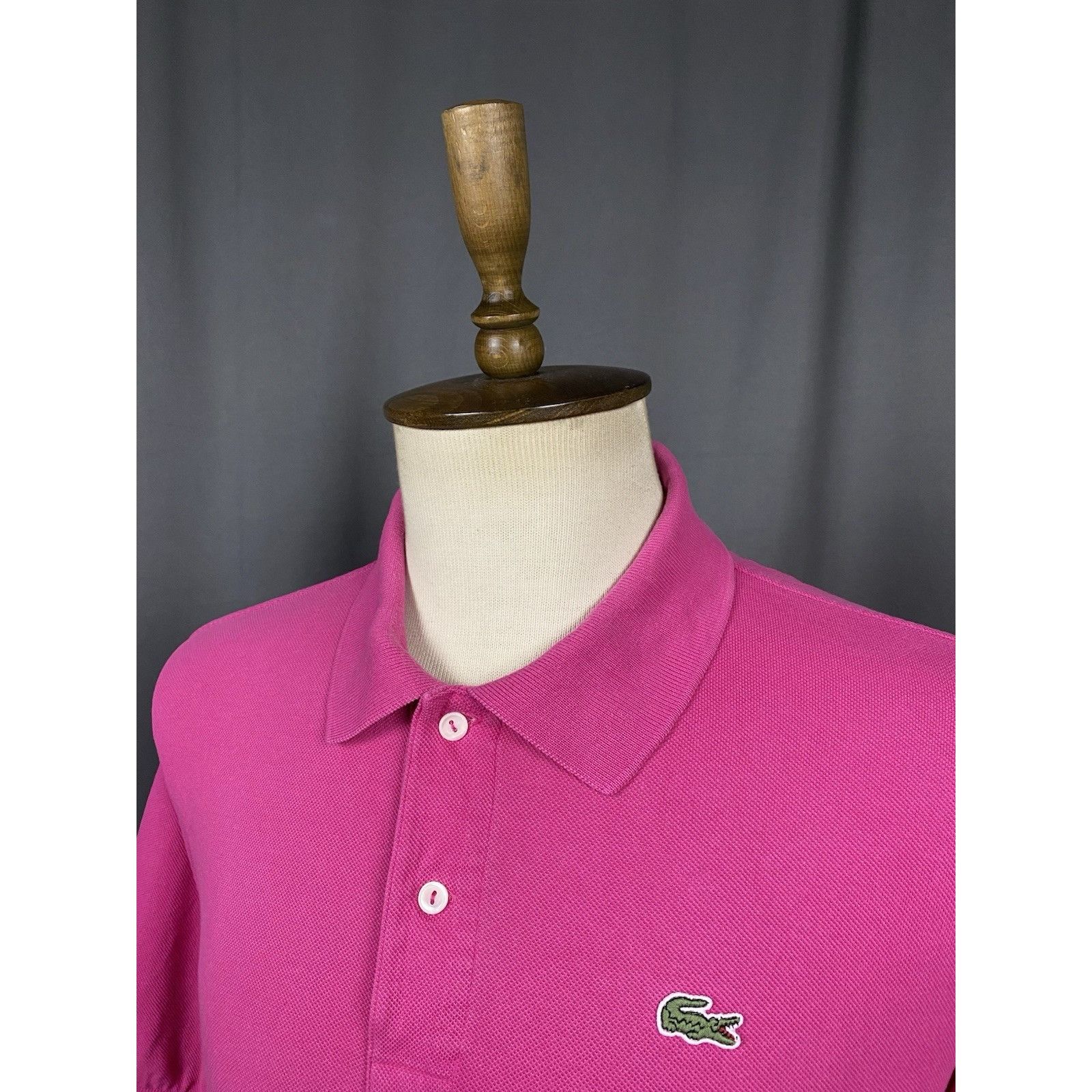 Lacoste Lacoste Men's Pink Polo T-Shirt Size 8 / 3XL Size US XXL / EU 58 / 5 - 5 Thumbnail