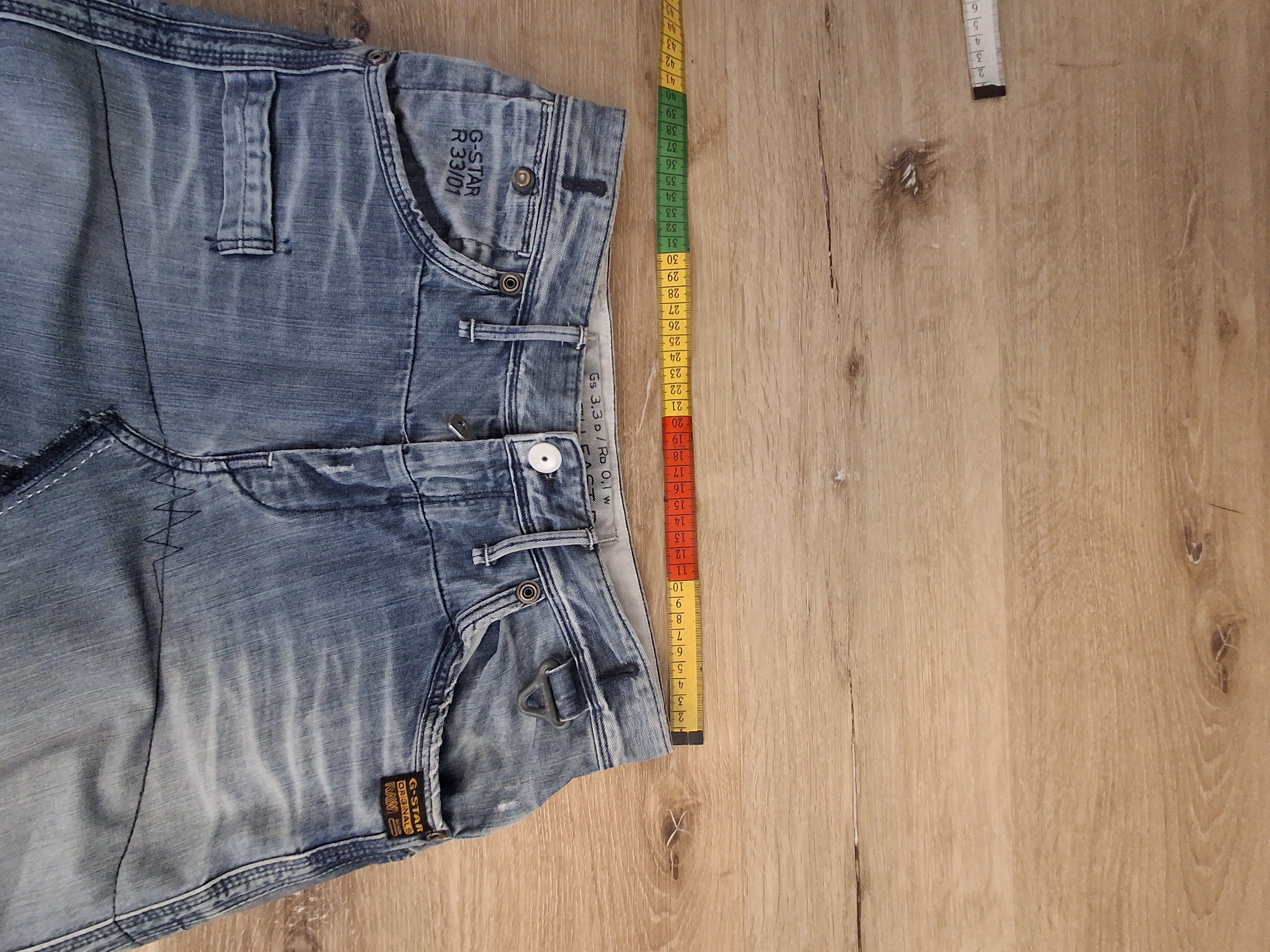 G-Star One of One Reworked G-Star Blue Denim Floral Skirt Size 33" - 10 Thumbnail