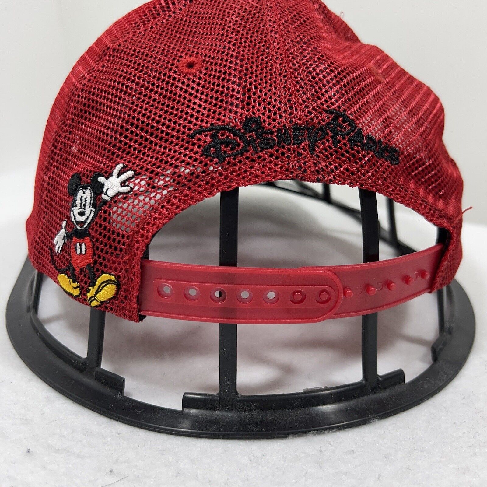 Disney Disney Adjustable Flat Brim Mickey Mouse Baseball Cap Hat Size ONE SIZE - 6 Thumbnail
