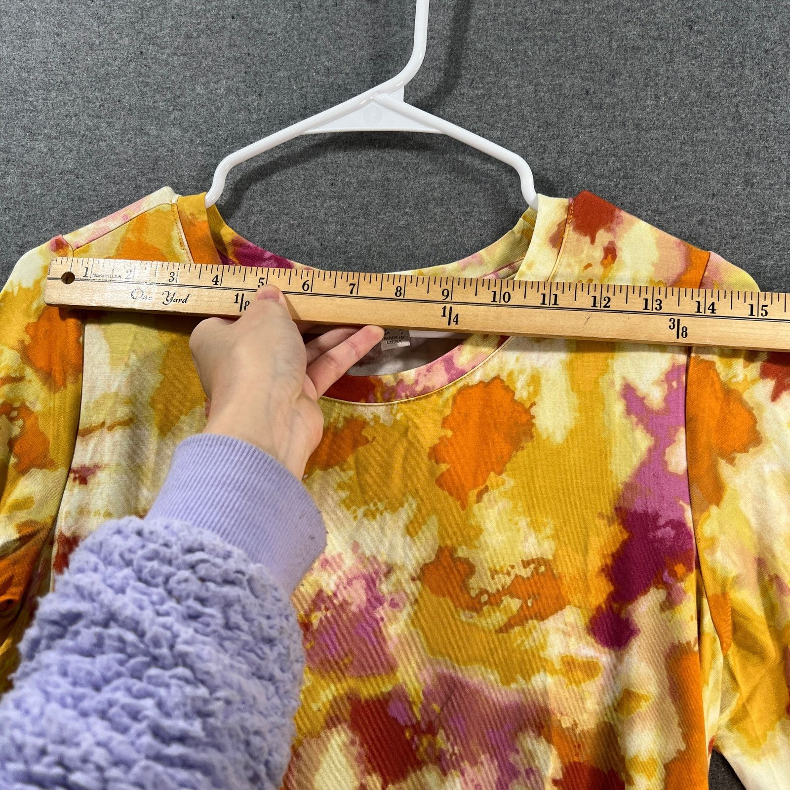 Other LOGO by Lori Goldstein Rayon 230 Printed Top with Size S / US 4 / IT 40 - 4 Thumbnail
