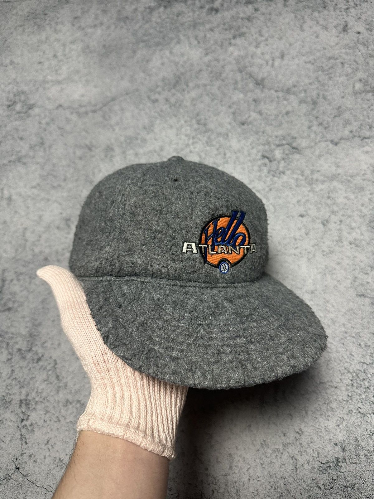USA Olympics Vintage Helo Atlanta 1996 USA Olympic Games Volkswagen Cap Size ONE SIZE - 6 Thumbnail