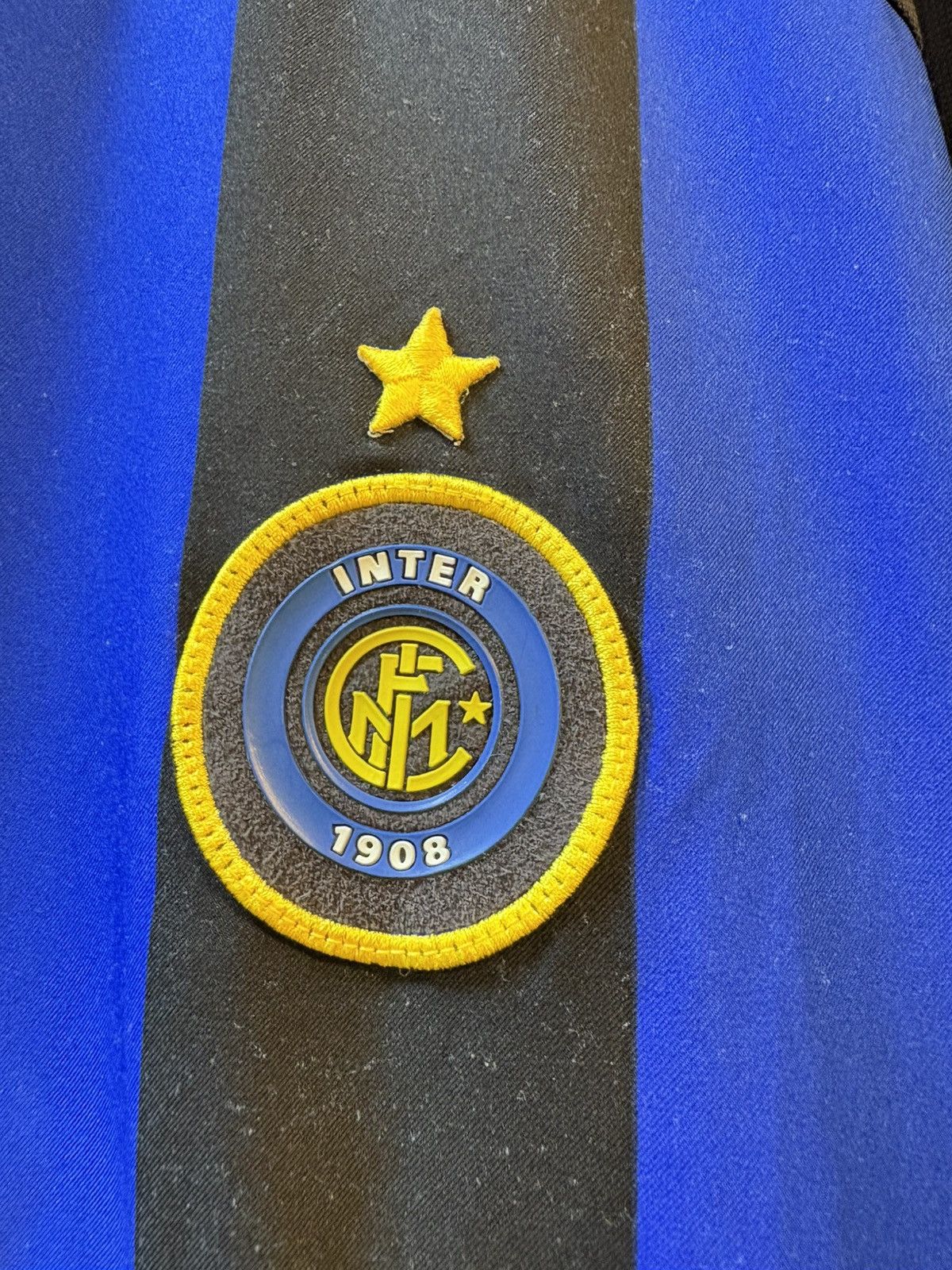 Nike Vintage 2002-2003 Inter Milan Home Kit ADRIANO 10 Size US XXL / EU 58 / 5 - 17 Thumbnail