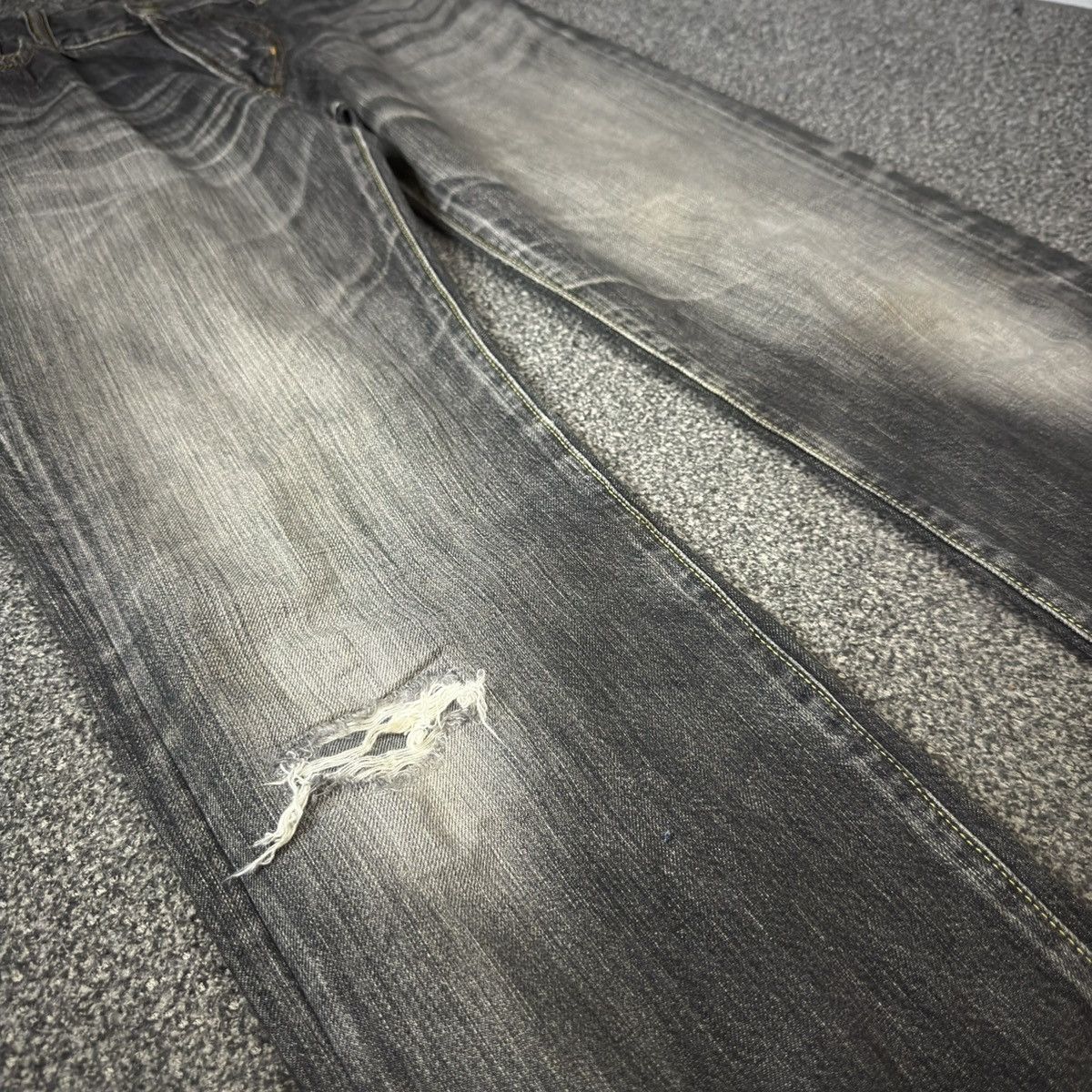 Undercover × Uniqlo 🔥 Vintage 90s Japanese Uniqlo S002 UJ Distressed Black Faded Size US 34 / EU 50 - 6 Thumbnail