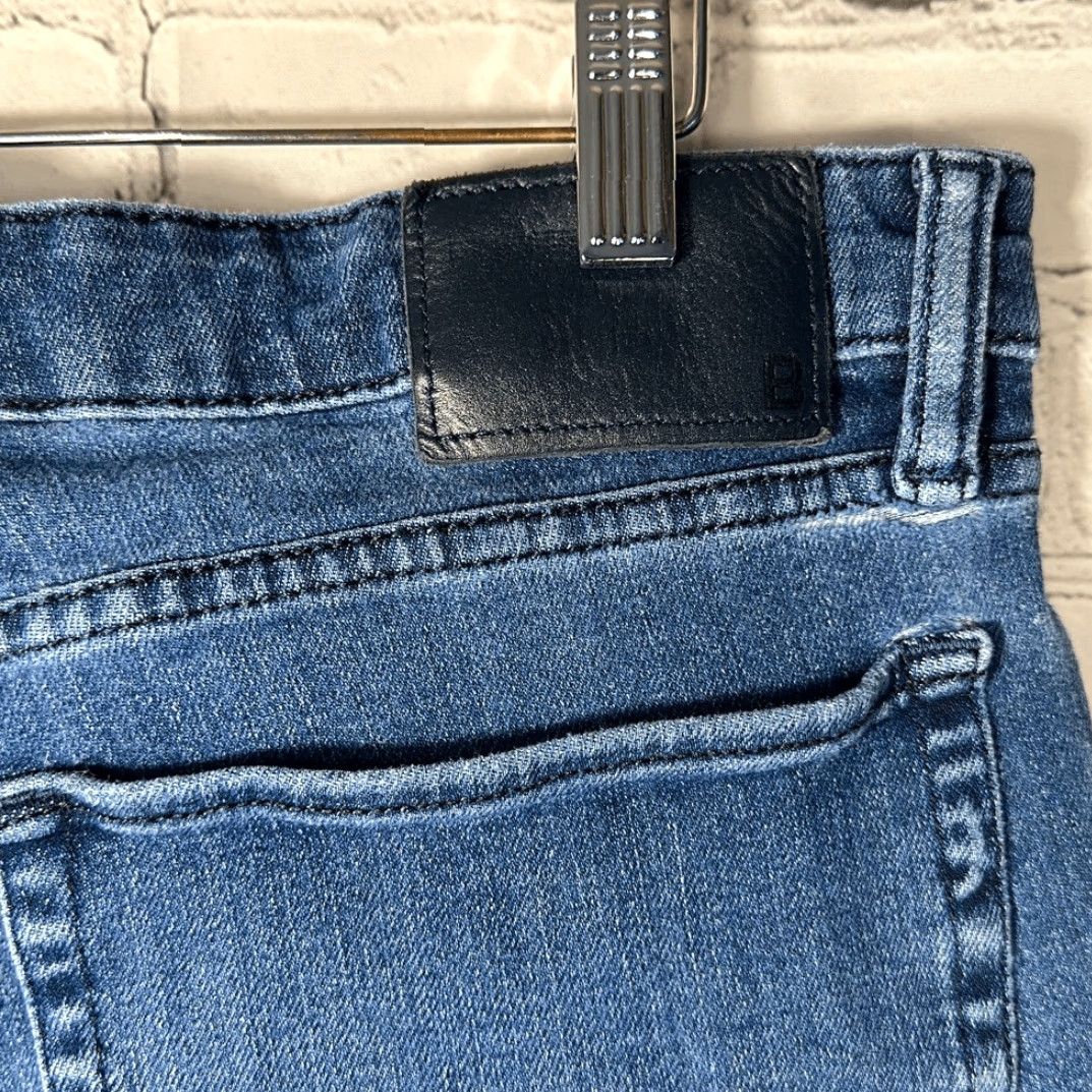 Bonobos Bonobos Jeans Mens Slim Fit Jeans Premium Stretch Medium Wash Denim W38 x L30 Blue Athletic Men's Jeans Slim Fit W38 L30 Regular 38 x 30 Blue Size US 38 / EU 54 - 4 Thumbnail
