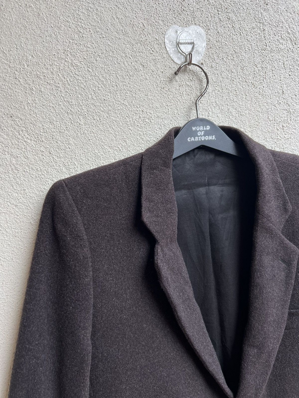 agnes b. Vintage Agnes B. Homme Paris 100% Wool Blazer Coat Jacket Size US M / EU 48-50 / 2 - 7 Thumbnail