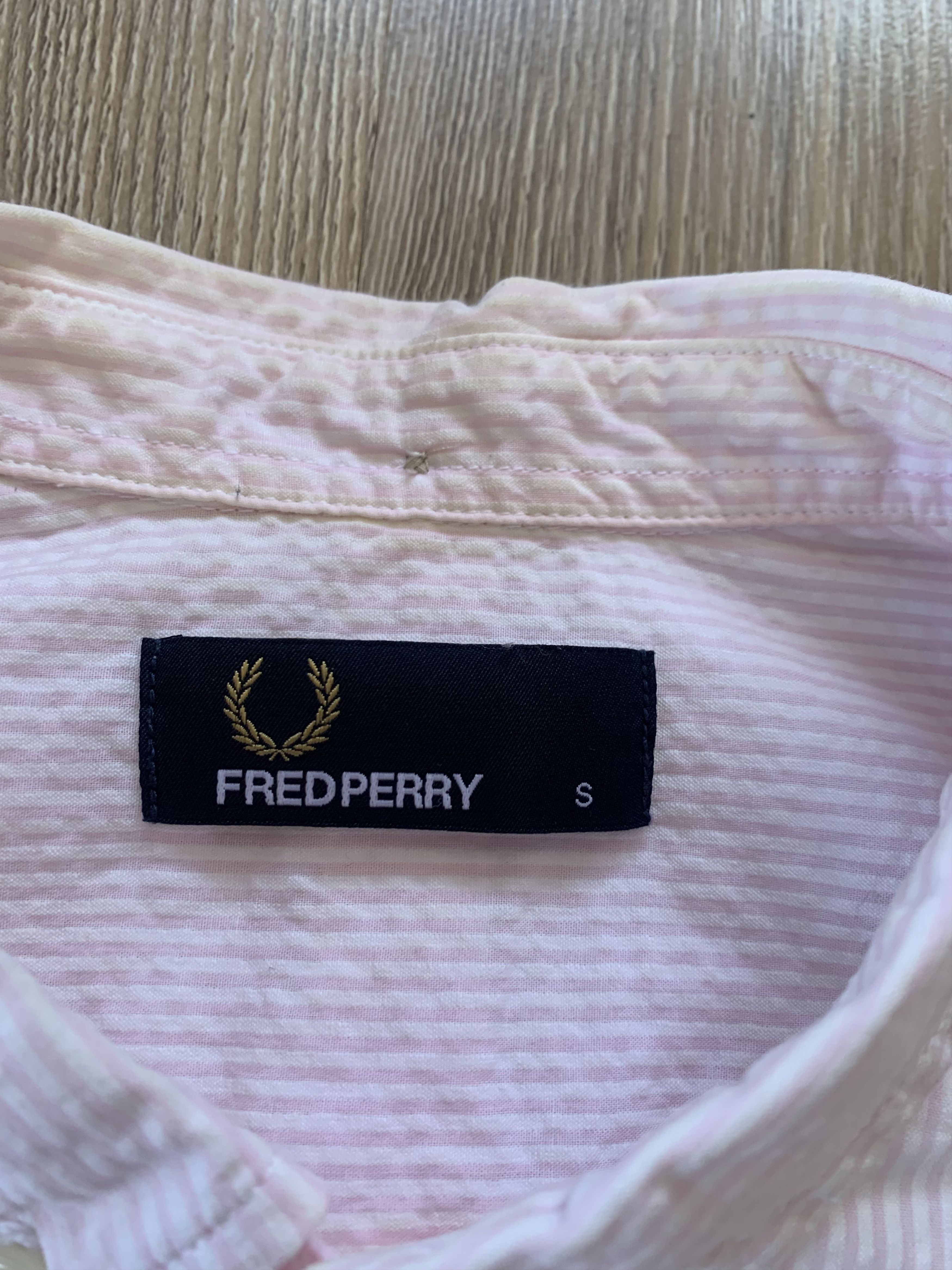 Fred Perry Fred Perry Stripe Cotton Button Down Shirt Size US S / EU 44-46 / 1 - 5 Thumbnail