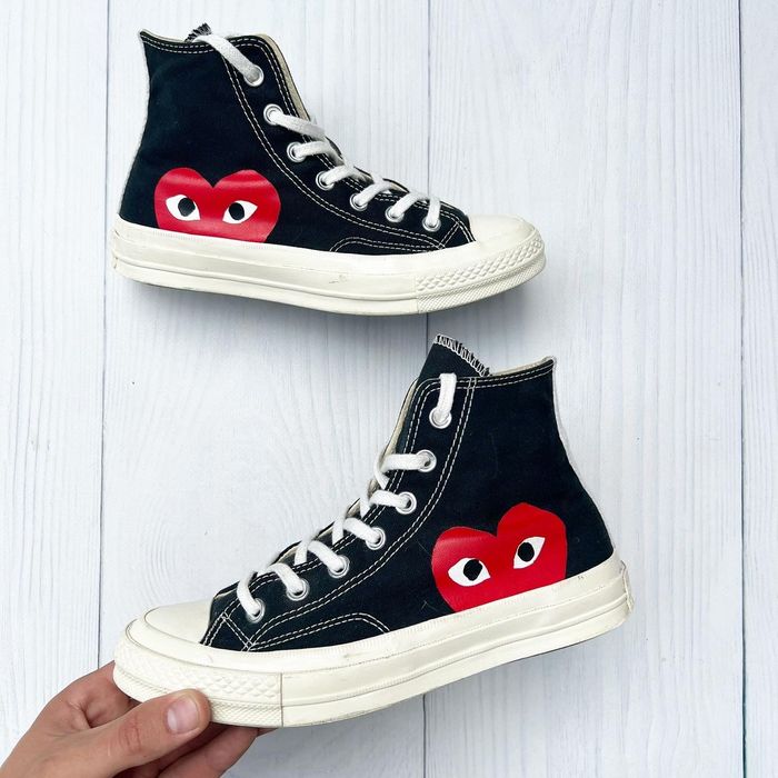 Converse cdg clearance grailed