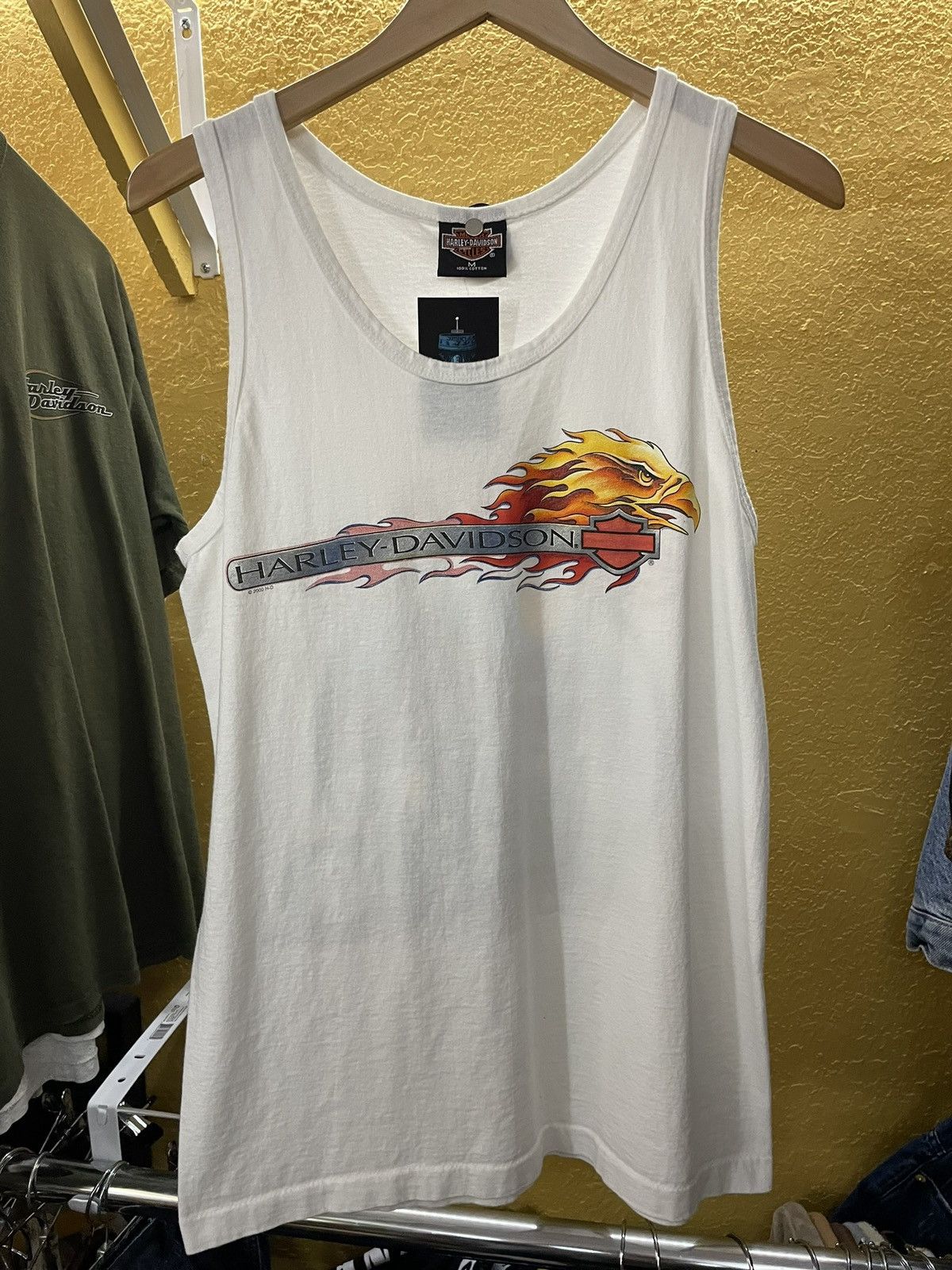 Harley Davidson × Vintage Vintage Harley Davidson Tank Top Chandlers Arizona Size US M / EU 48-50 / 2 - 1 Thumbnail