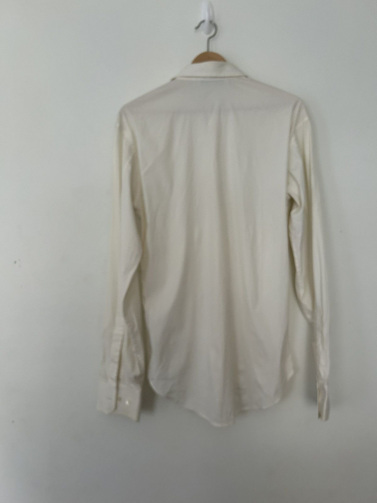 Yves Saint Laurent Yves Saint Laurent Classic cream shirt Size US M / EU 48-50 / 2 - 2 Thumbnail