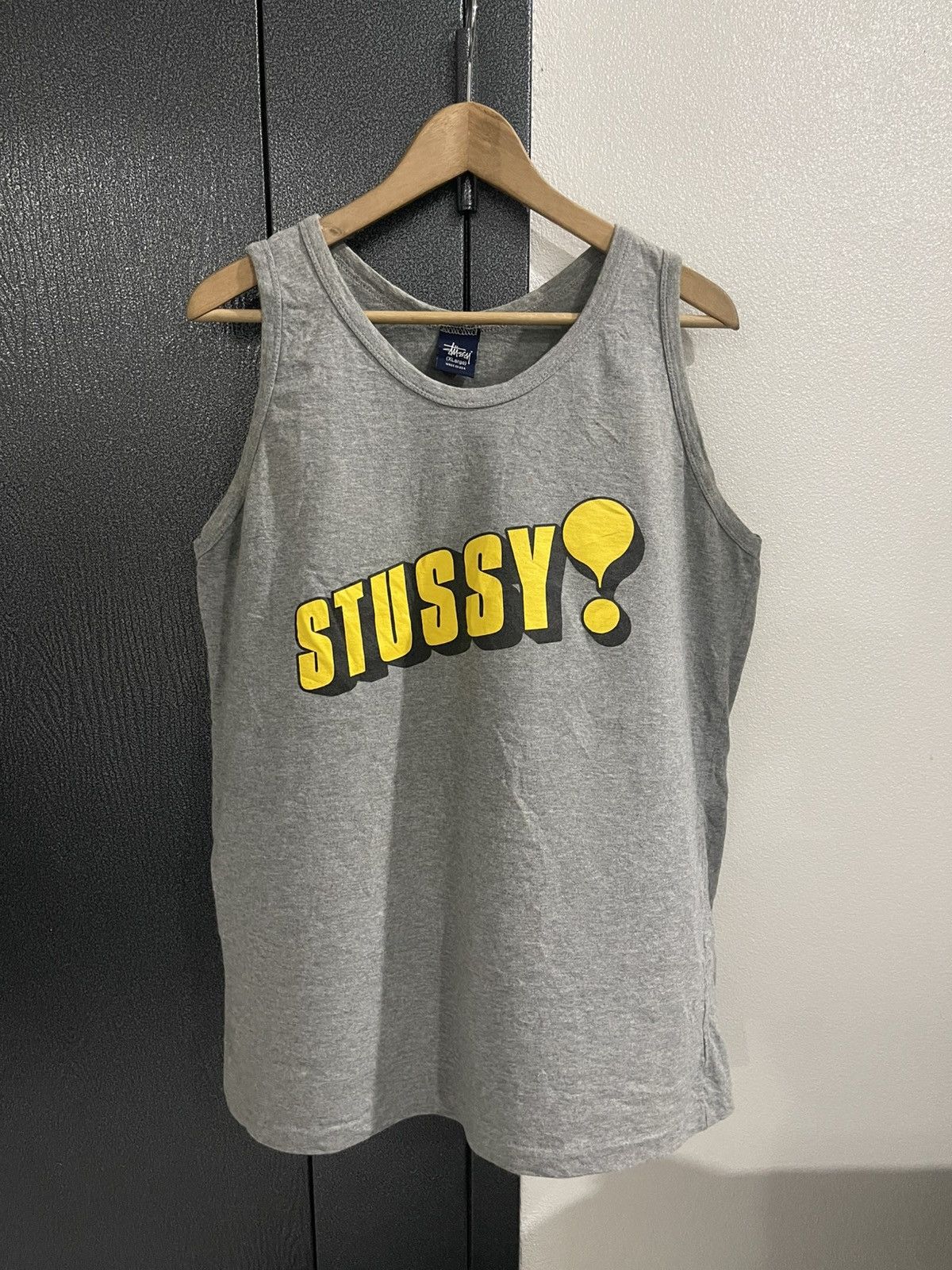 Vintage Stussy Big Logo Sleeveless