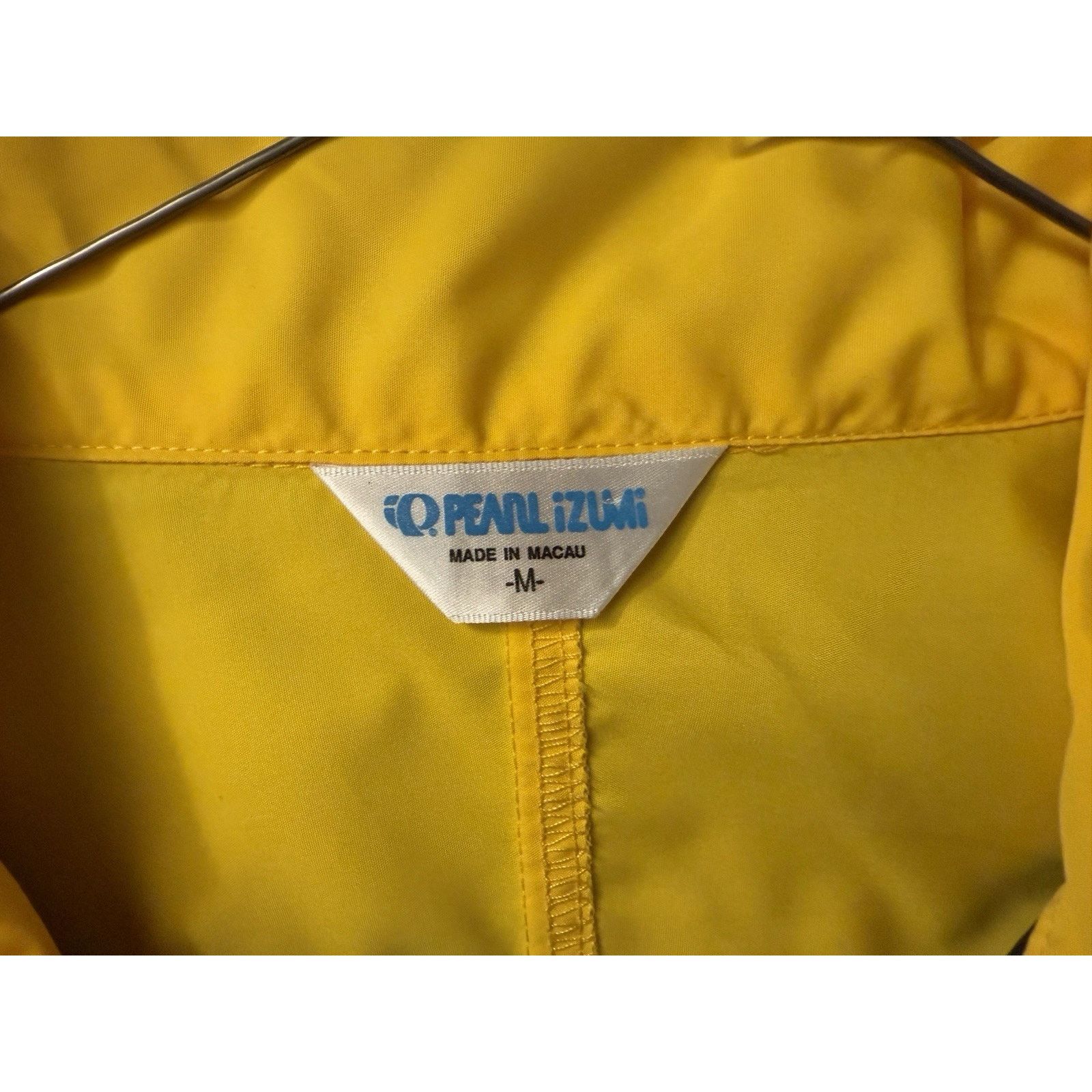 PEARL iZUMi Vintage Pearl Izumi Cylcing Zip Jacket Windbreaker M Yellow Size US M / EU 48-50 / 2 - 8 Thumbnail
