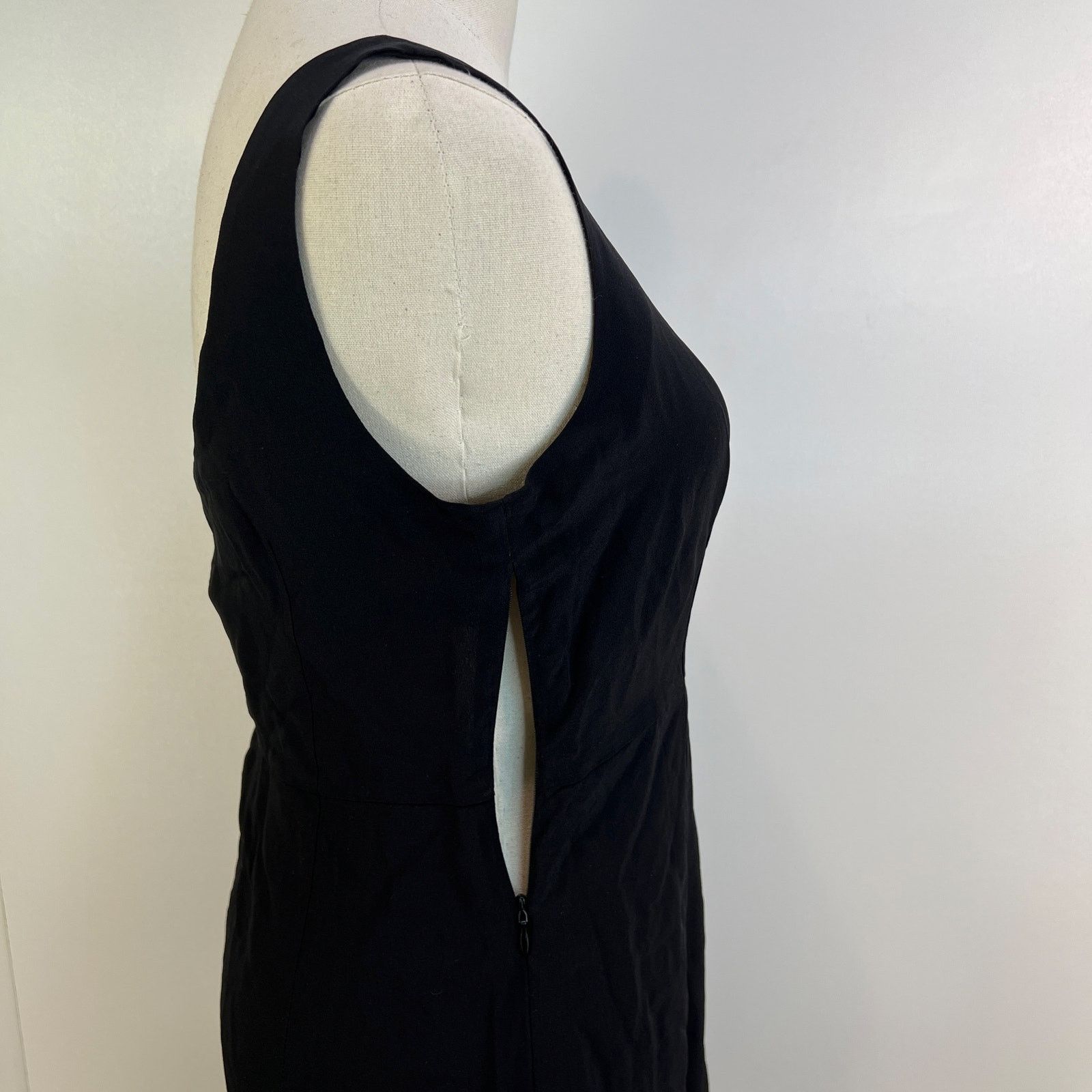 Other Lilysilk Black Silk Mini Sleeveless Dress Size S / US 4 / IT 40 - 5 Thumbnail