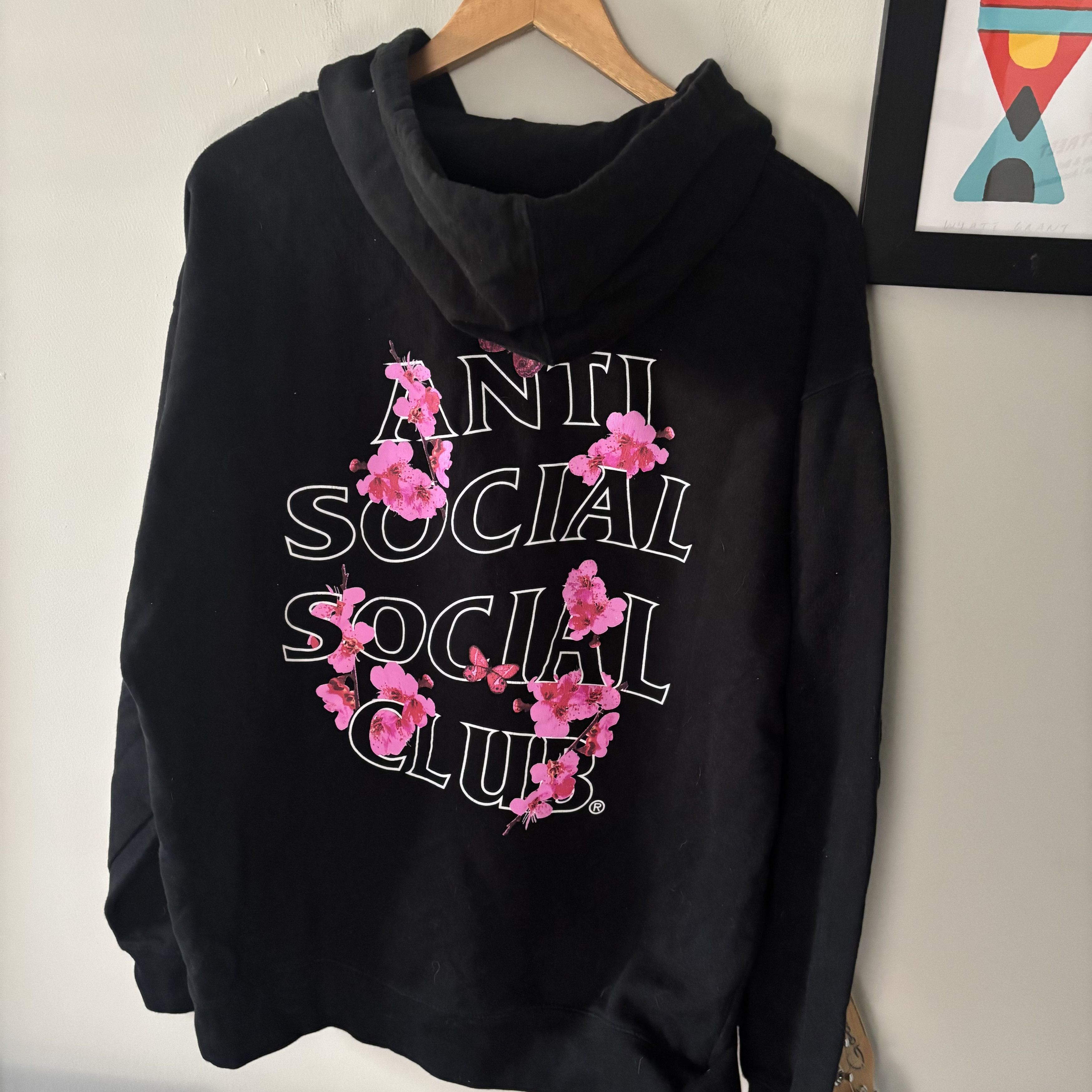 ASSC × NEIGHBORHOOD HOODIE M ASSC x Neighborhood Hoodie 6IX Black Green Pink S M anti