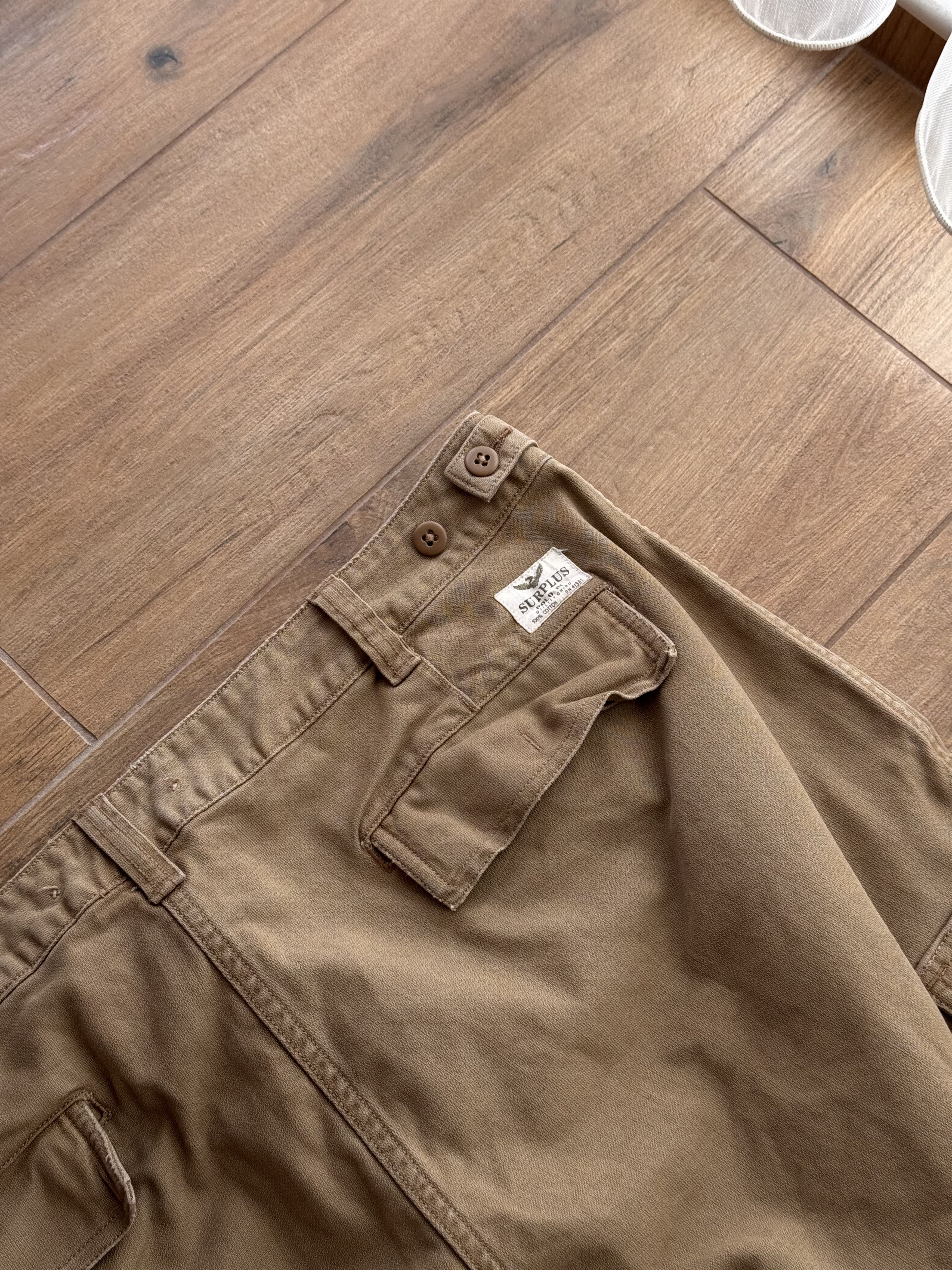 Polo Ralph Lauren × Vintage Vintage Polo Ralph Lauren Military Crew Surplus Cargo Pants Size US 40 / EU 56 - 13 Thumbnail