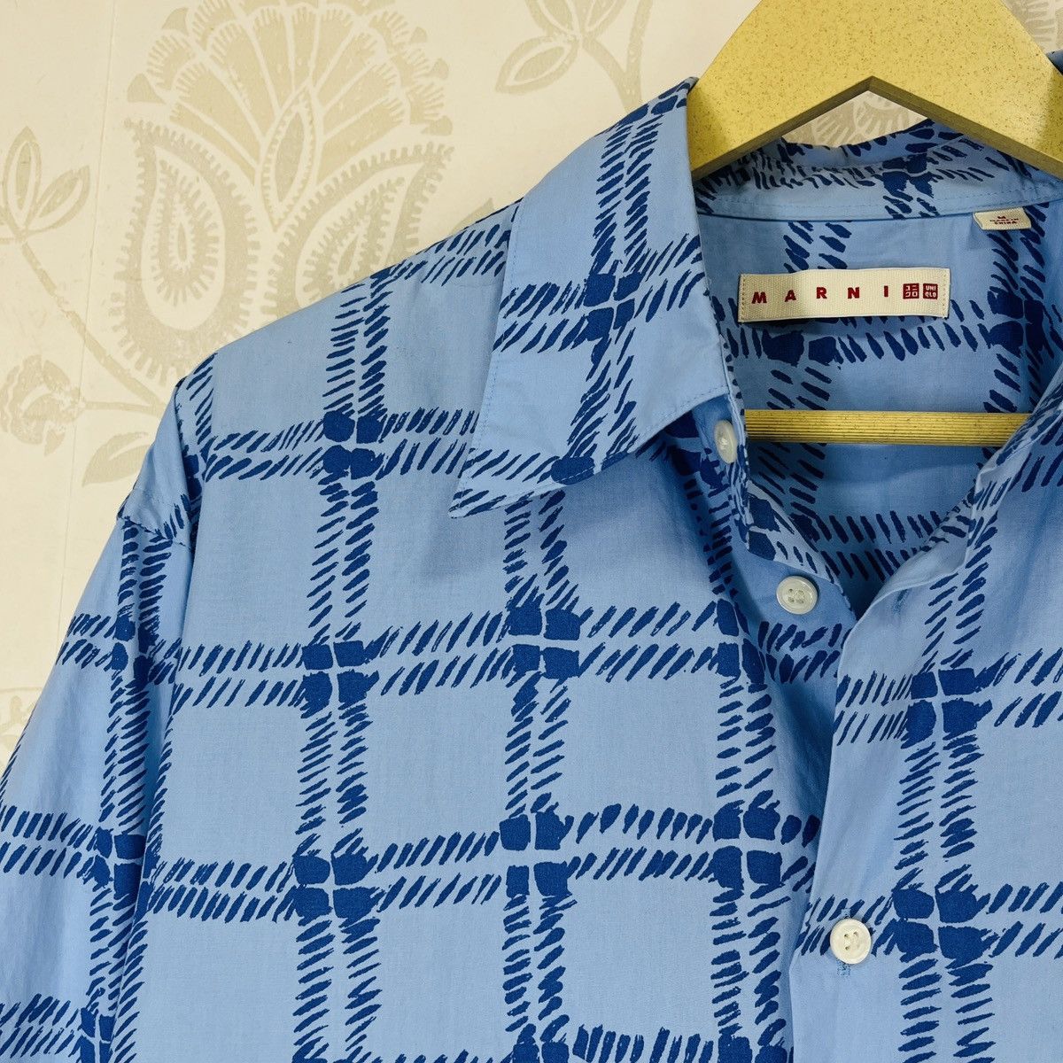 Marni MARNI X Uniqlo Japan Shirts Buttons Up Size M Size US M / EU 48-50 / 2 - 5 Thumbnail