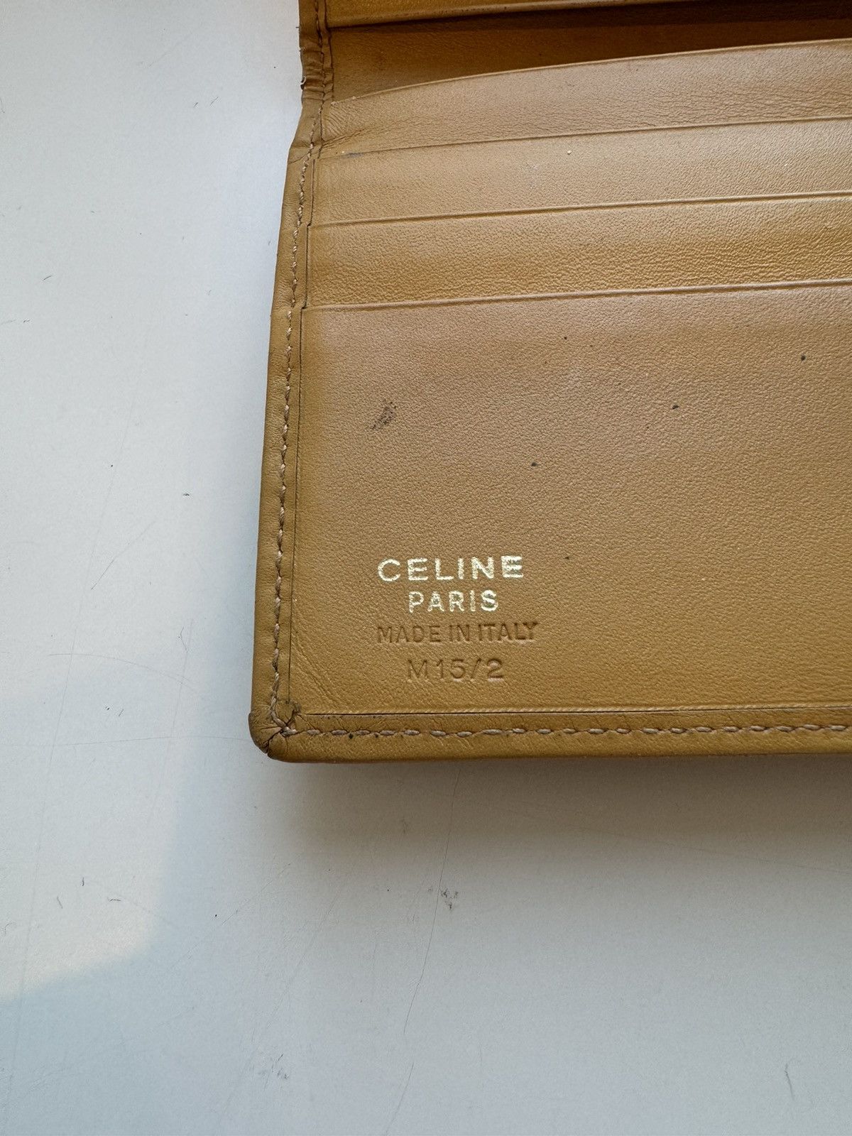 Celine × Vintage 💎 Celine Triumph Monogram Wallet Size ONE SIZE - 4 Thumbnail