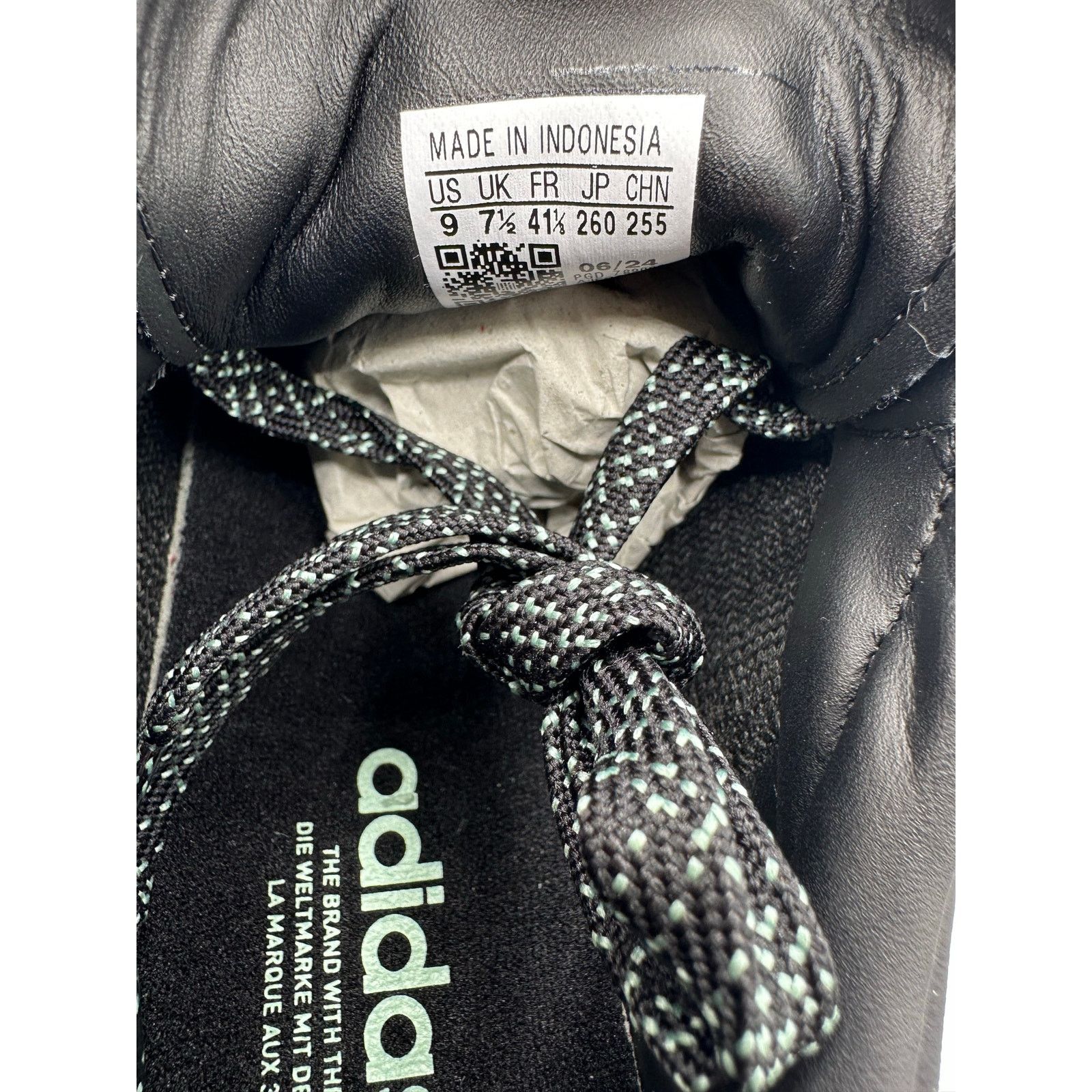 Adidas Adidas Sambae Wmns “Black Hazy Green” size 9w Size US 9 / IT 39 - 7 Thumbnail
