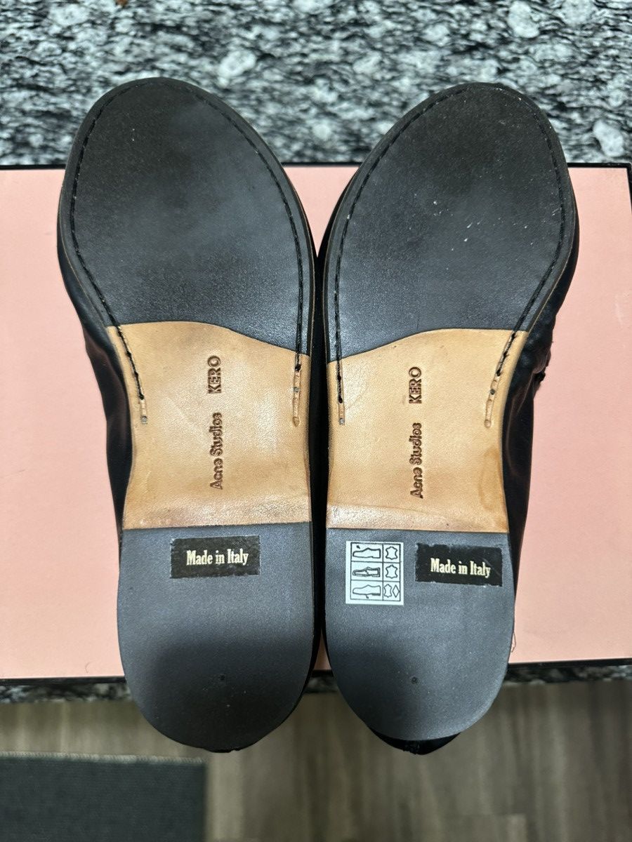 Acne Studios Leather Slip On Loafers Size US 8.5 / EU 41-42 - 6 Thumbnail