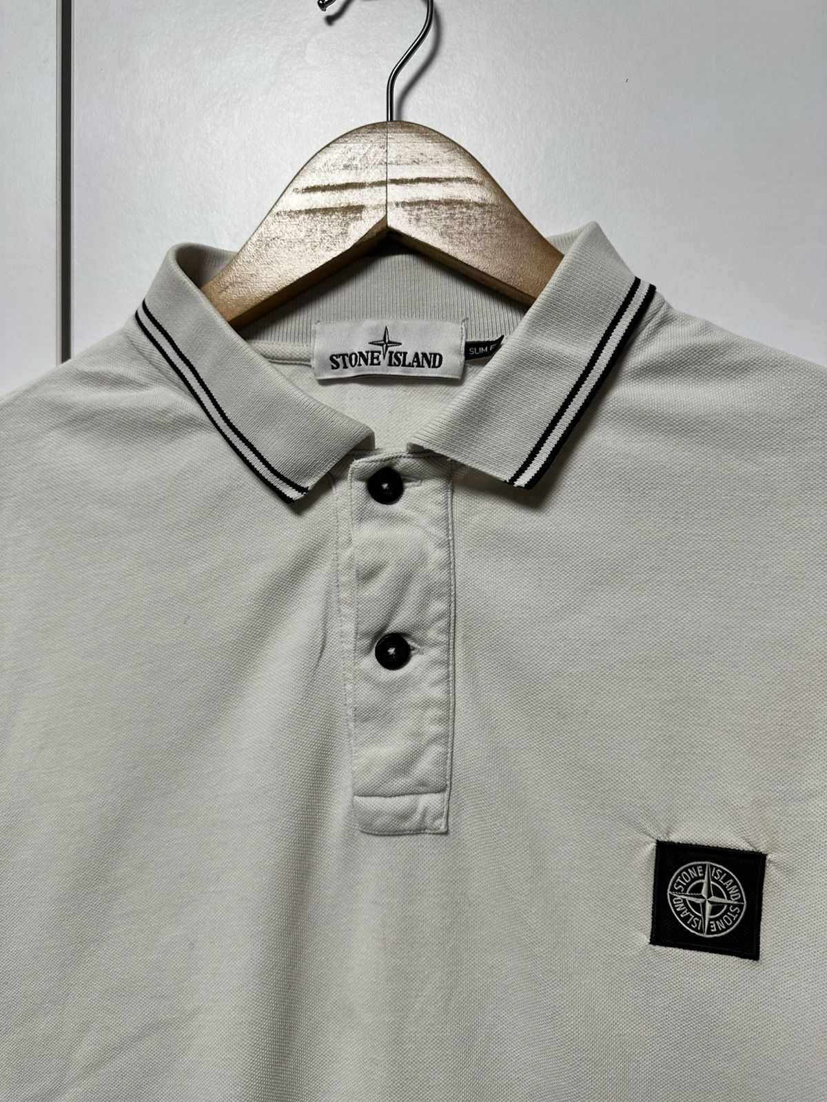 Stone Island Stone Island Polo T-Shirts Streetwear Vintage Size US XL / EU 56 / 4 - 2 Thumbnail