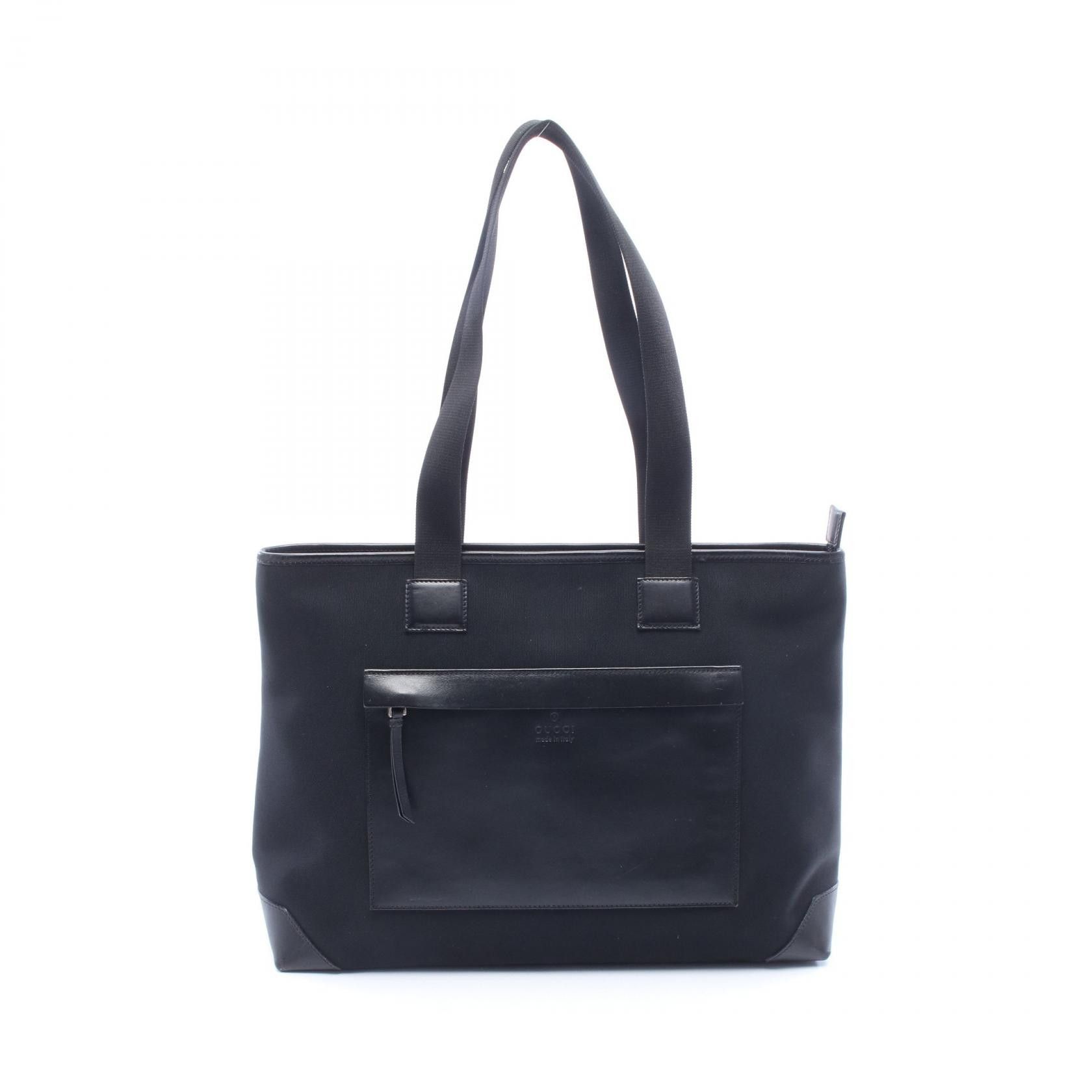 Gucci Gucci Gucci Canvas Leather Tote Bag Leather Tote Bag 0190426 DUTY FREE for USA Size ONE SIZE - 1 Thumbnail
