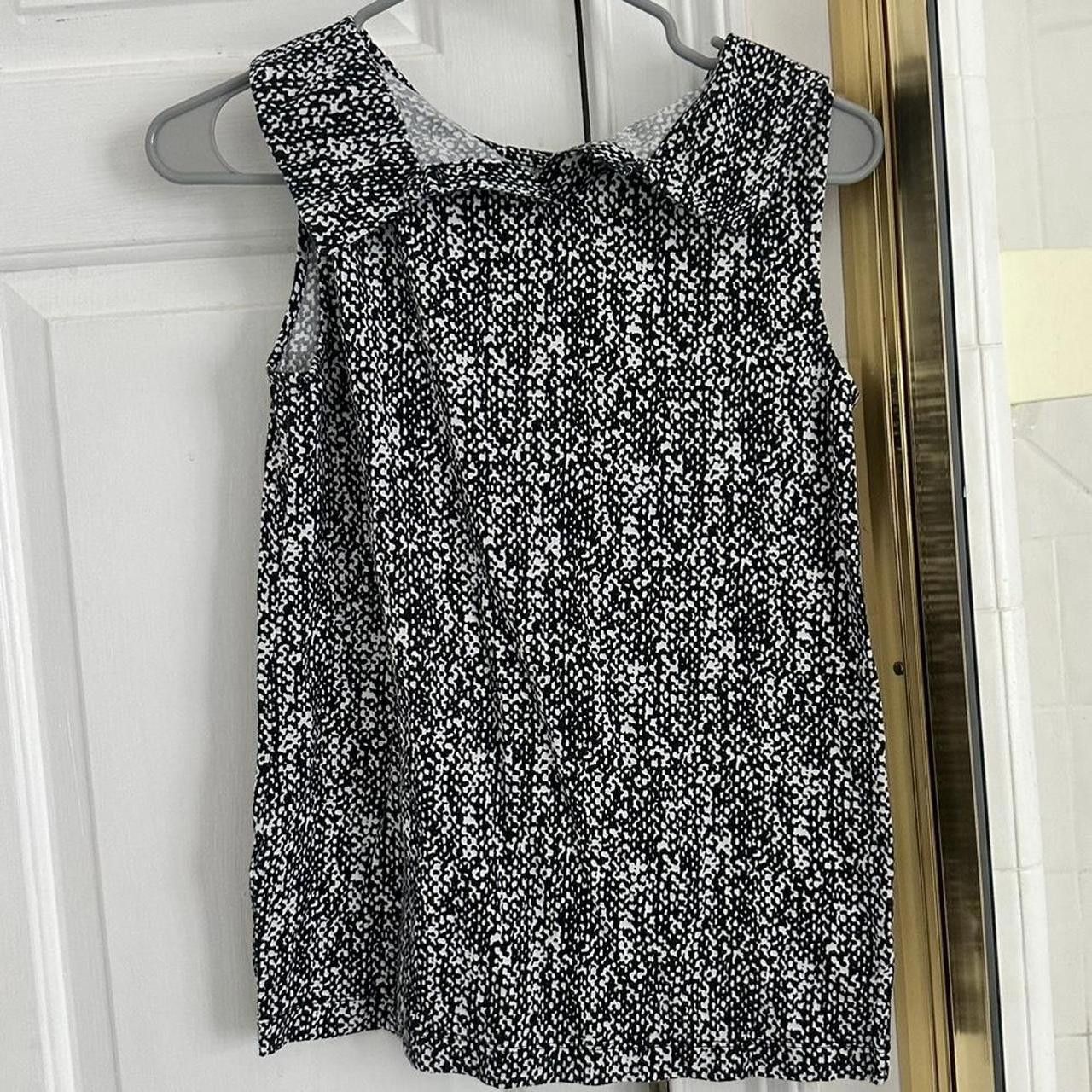 Designer Women's Black and White Vests-tanks-cami Size S / US 4 / IT 40 - 2 Thumbnail