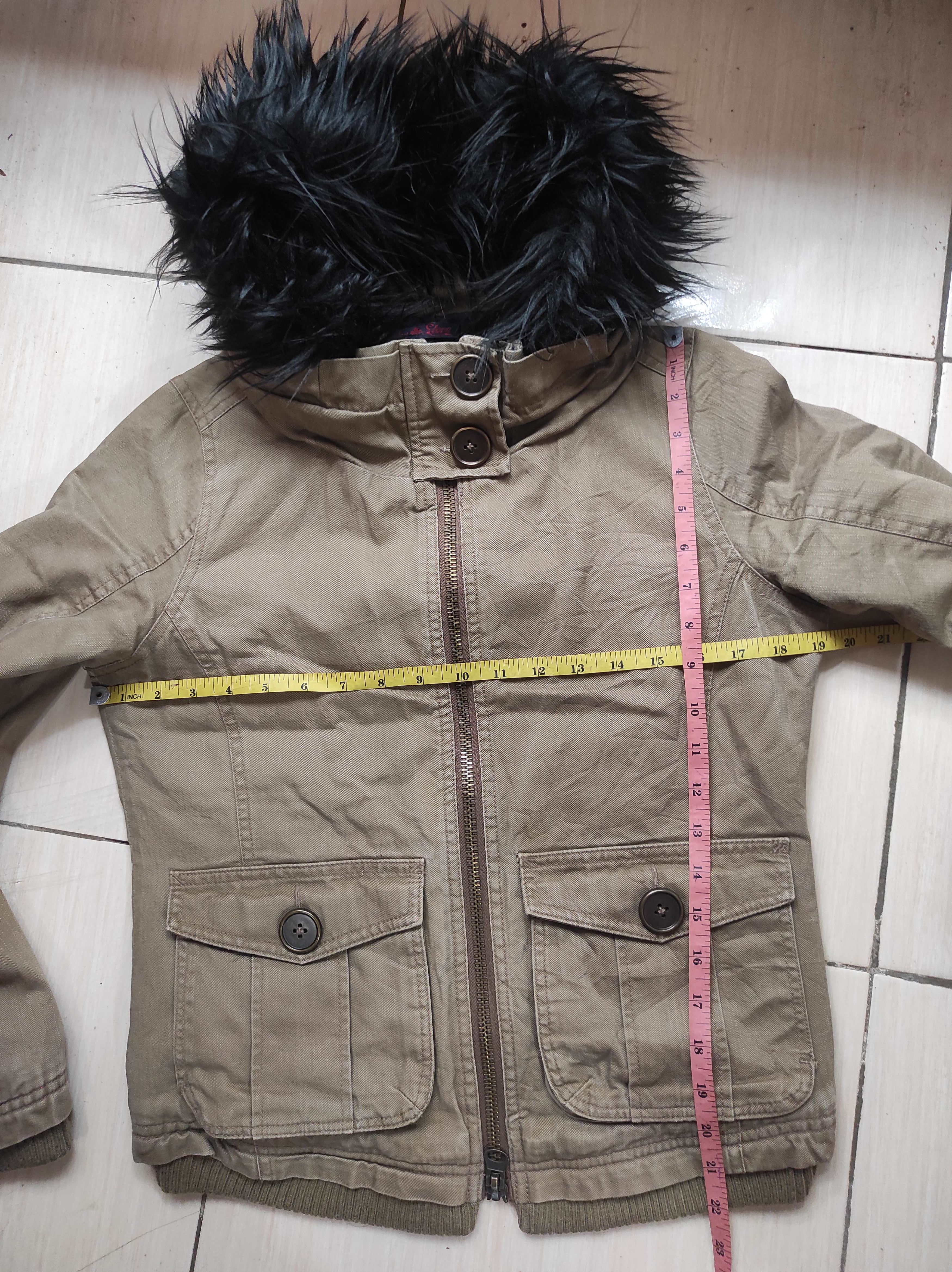If Six Was Nine Lucky Store Double Zipper Fur Hoodie Parka i6w9 Lgb Style Size US S / EU 44-46 / 1 - 18 Thumbnail